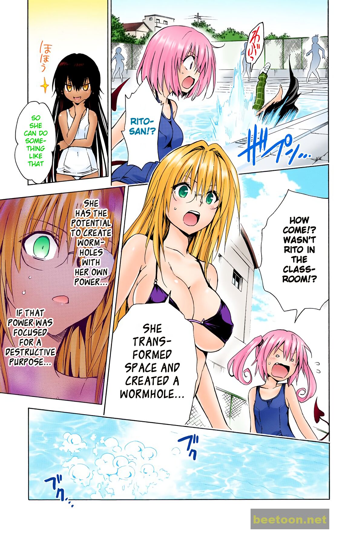 To LOVE-Ru Darkness - Full color Chapter 40 - HolyManga.Net