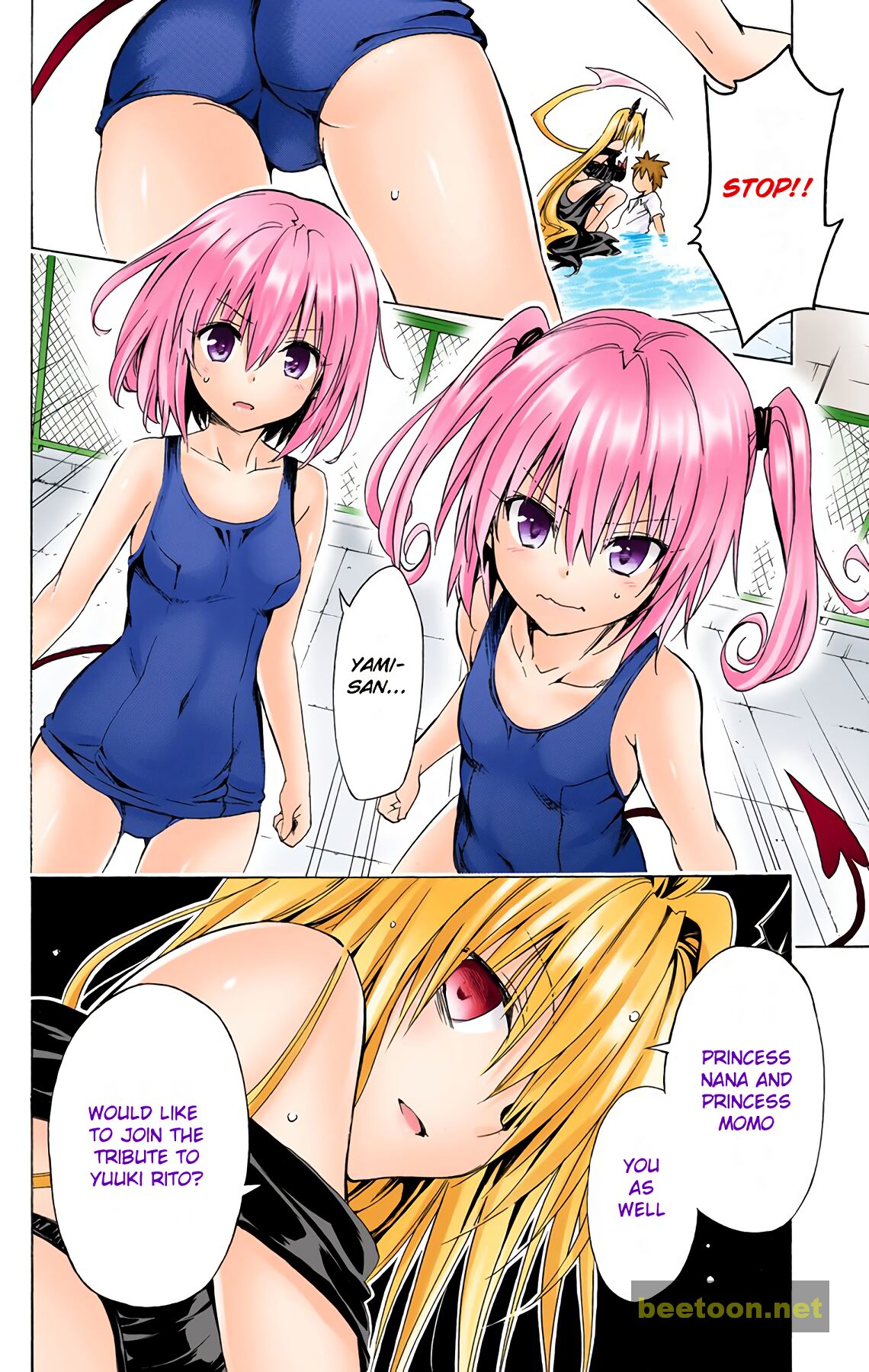 To LOVE-Ru Darkness - Full color Chapter 40 - HolyManga.Net
