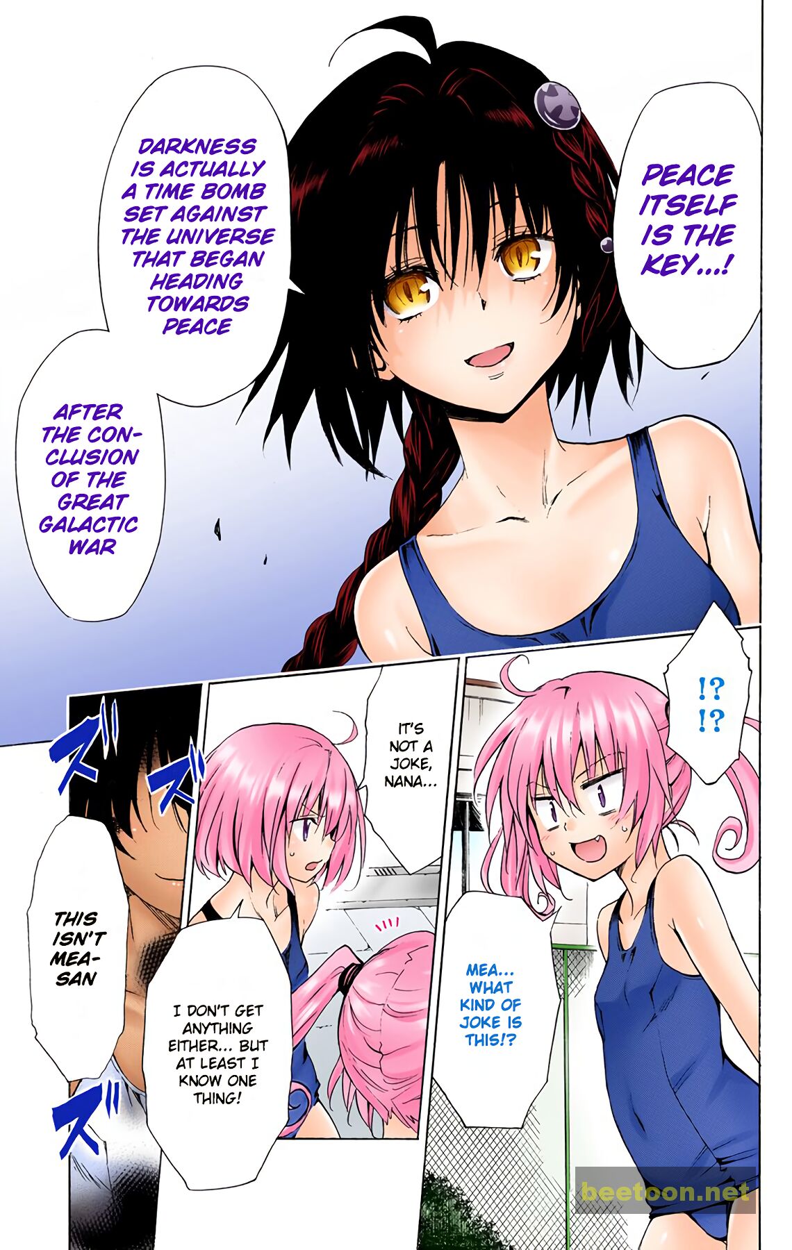 To LOVE-Ru Darkness - Full color Chapter 40 - HolyManga.Net