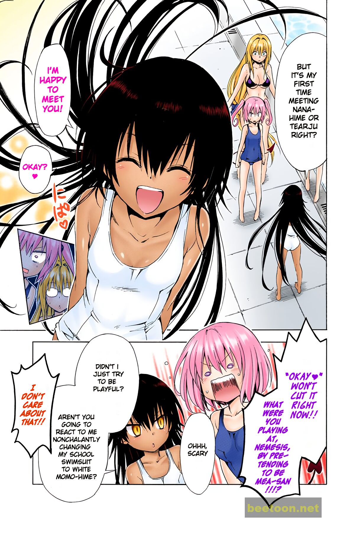 To LOVE-Ru Darkness - Full color Chapter 40 - HolyManga.Net