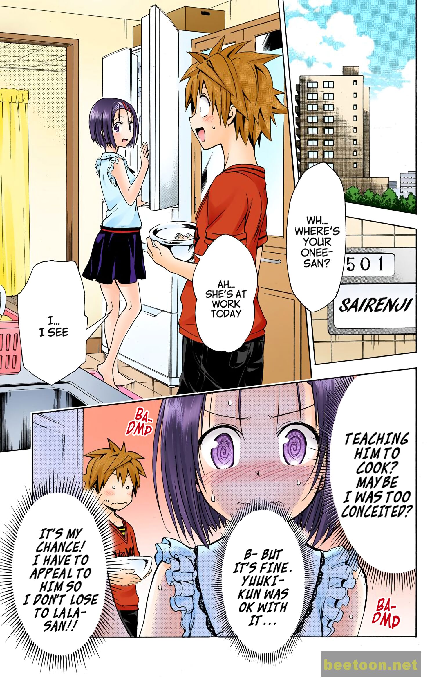 To LOVE-Ru Darkness - Full color Chapter 40.6 - HolyManga.Net