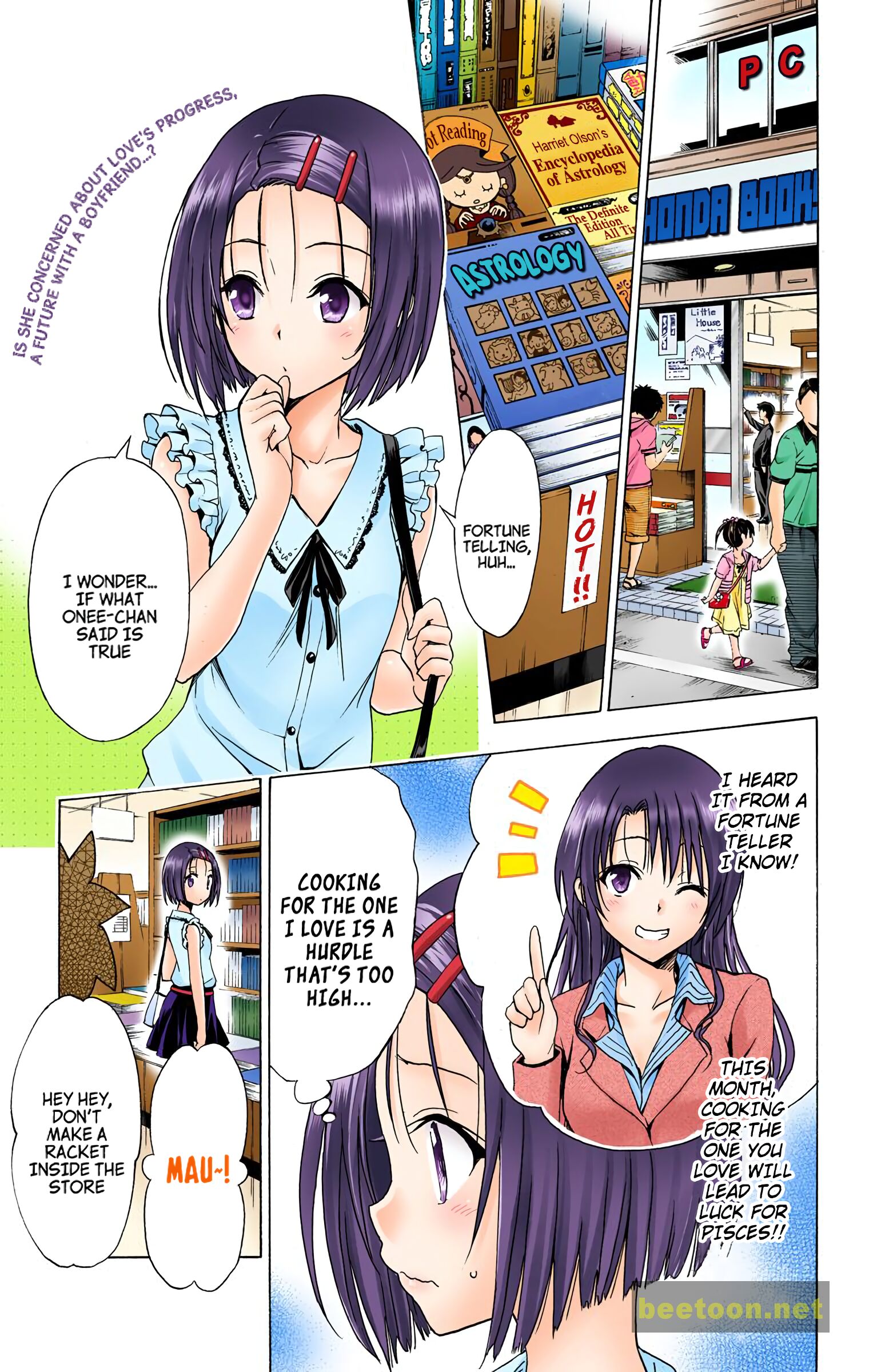 To LOVE-Ru Darkness - Full color Chapter 40.6 - HolyManga.Net