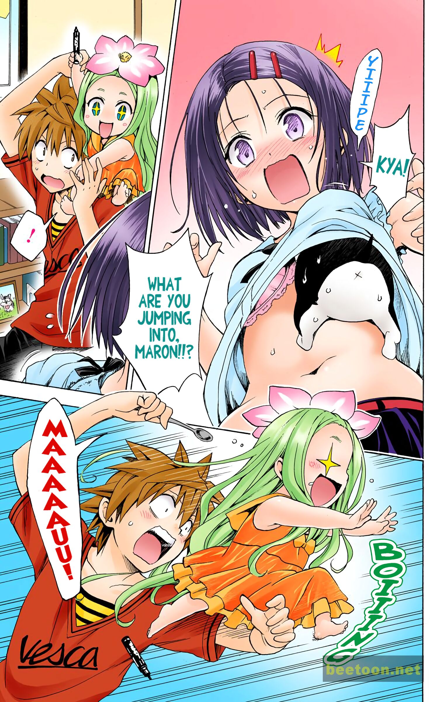 To LOVE-Ru Darkness - Full color Chapter 40.6 - HolyManga.Net