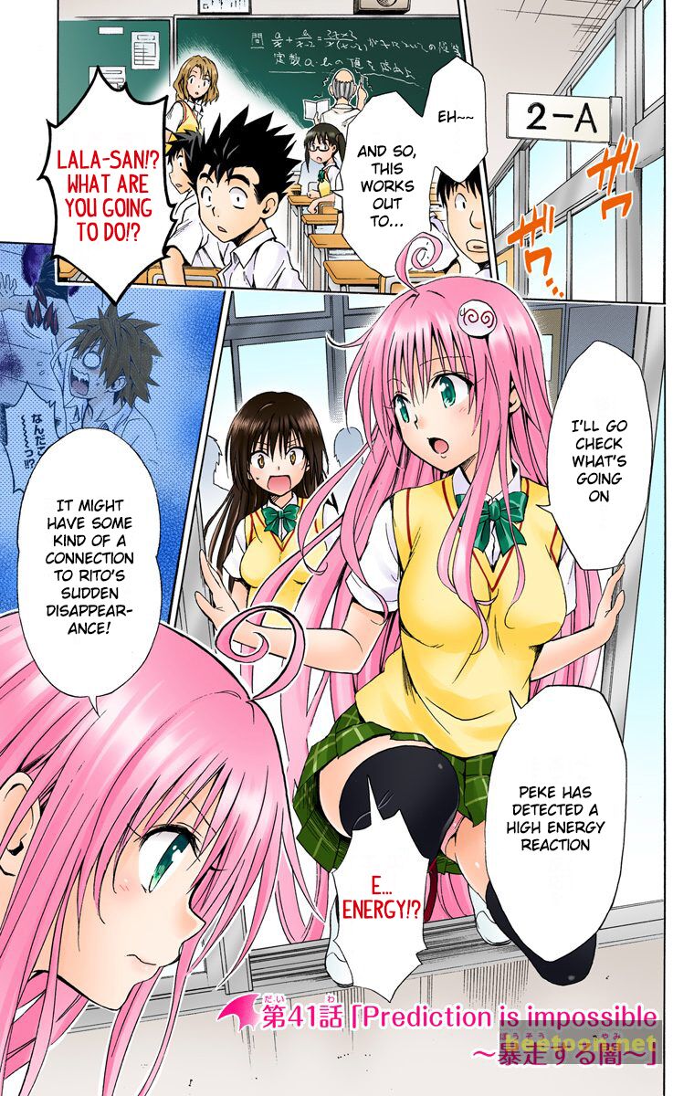 To LOVE-Ru Darkness - Full color Chapter 41 - HolyManga.Net