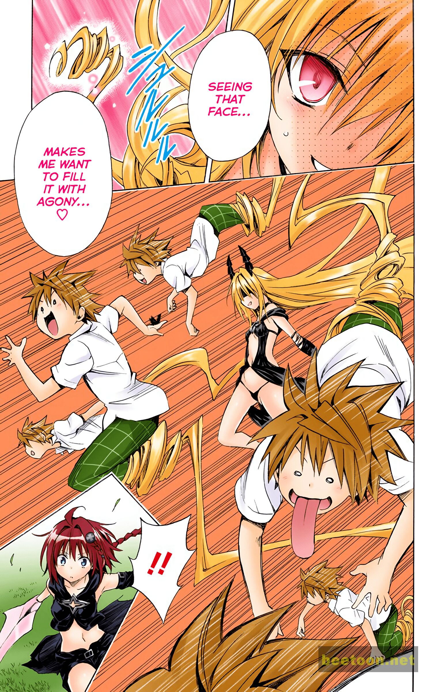 To LOVE-Ru Darkness - Full color Chapter 45 - HolyManga.Net