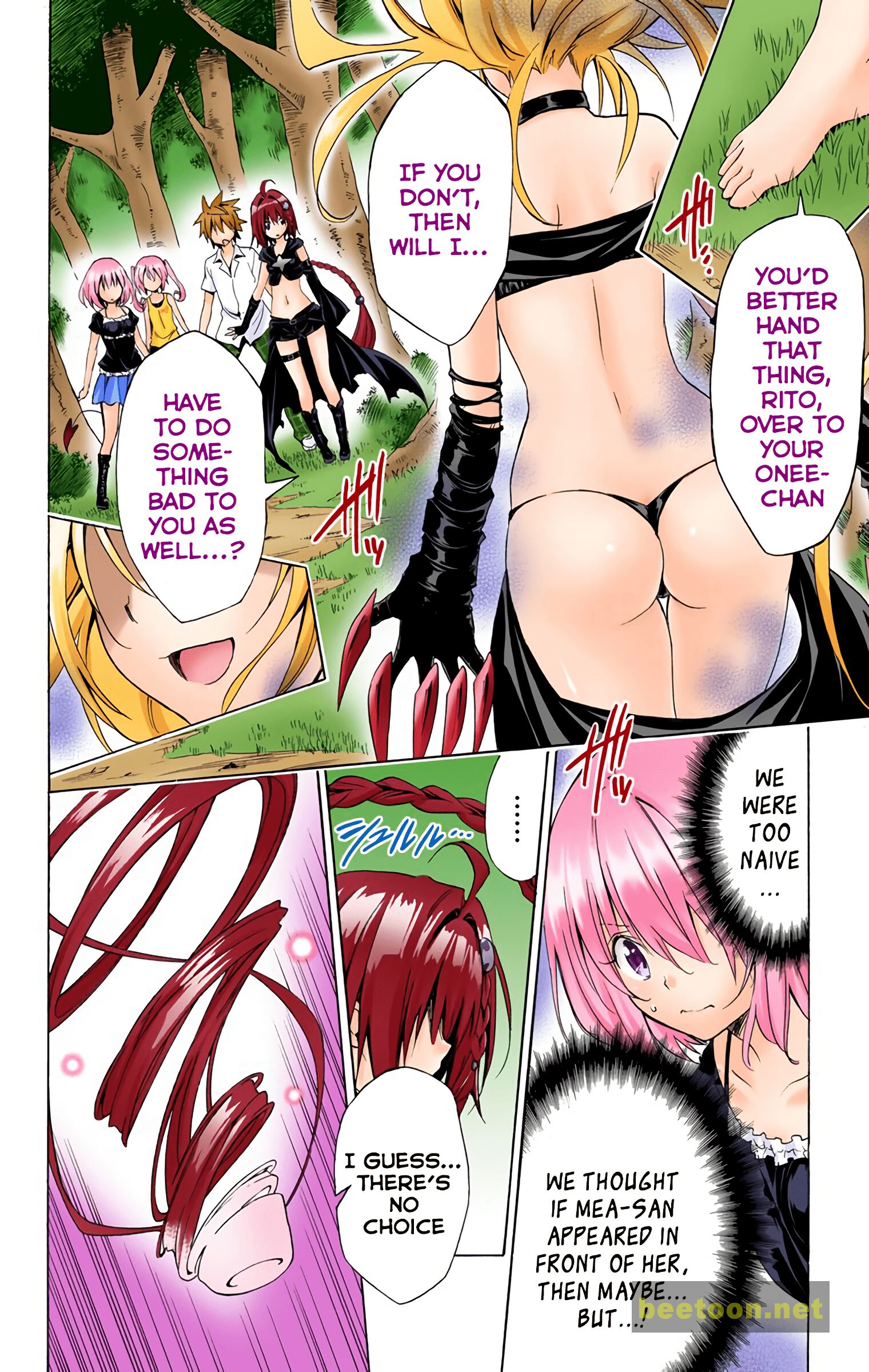 To LOVE-Ru Darkness - Full color Chapter 45 - HolyManga.Net