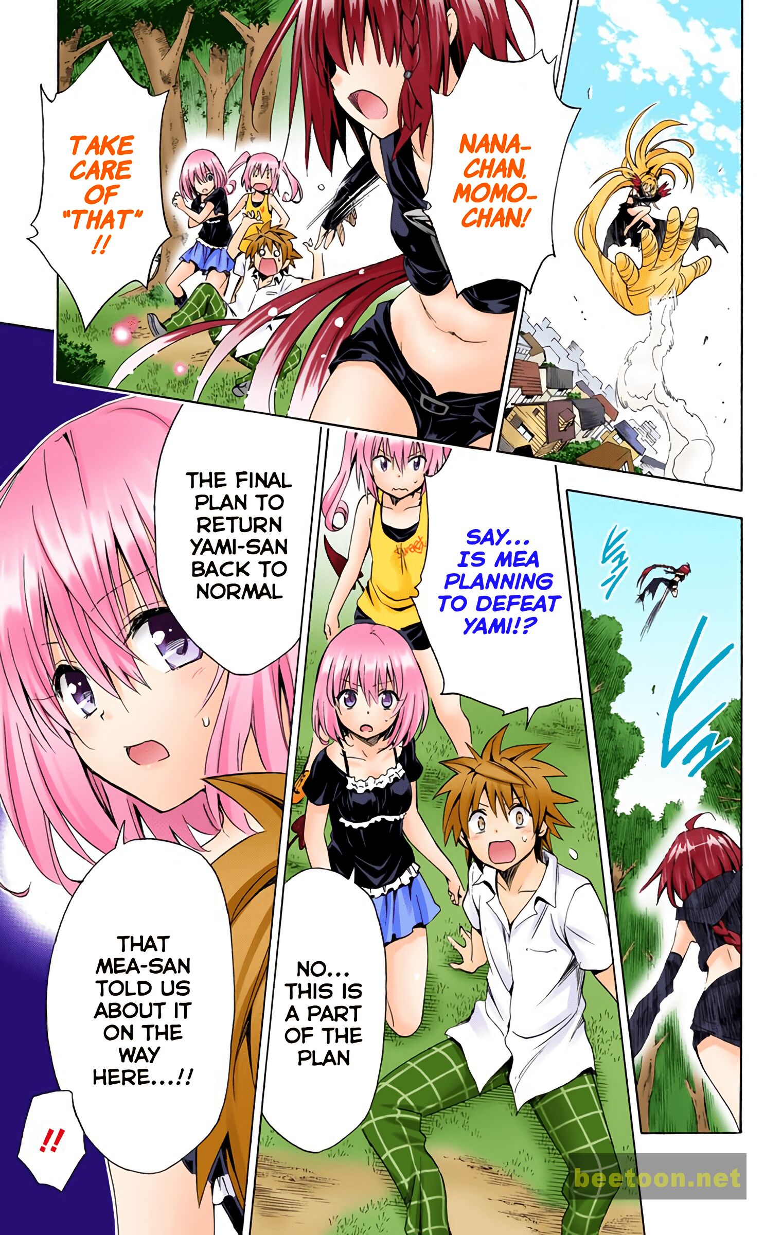 To LOVE-Ru Darkness - Full color Chapter 45 - HolyManga.Net