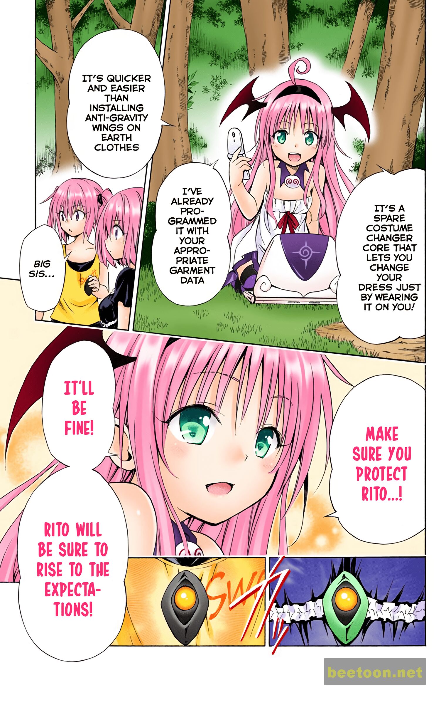 To LOVE-Ru Darkness - Full color Chapter 45 - HolyManga.Net