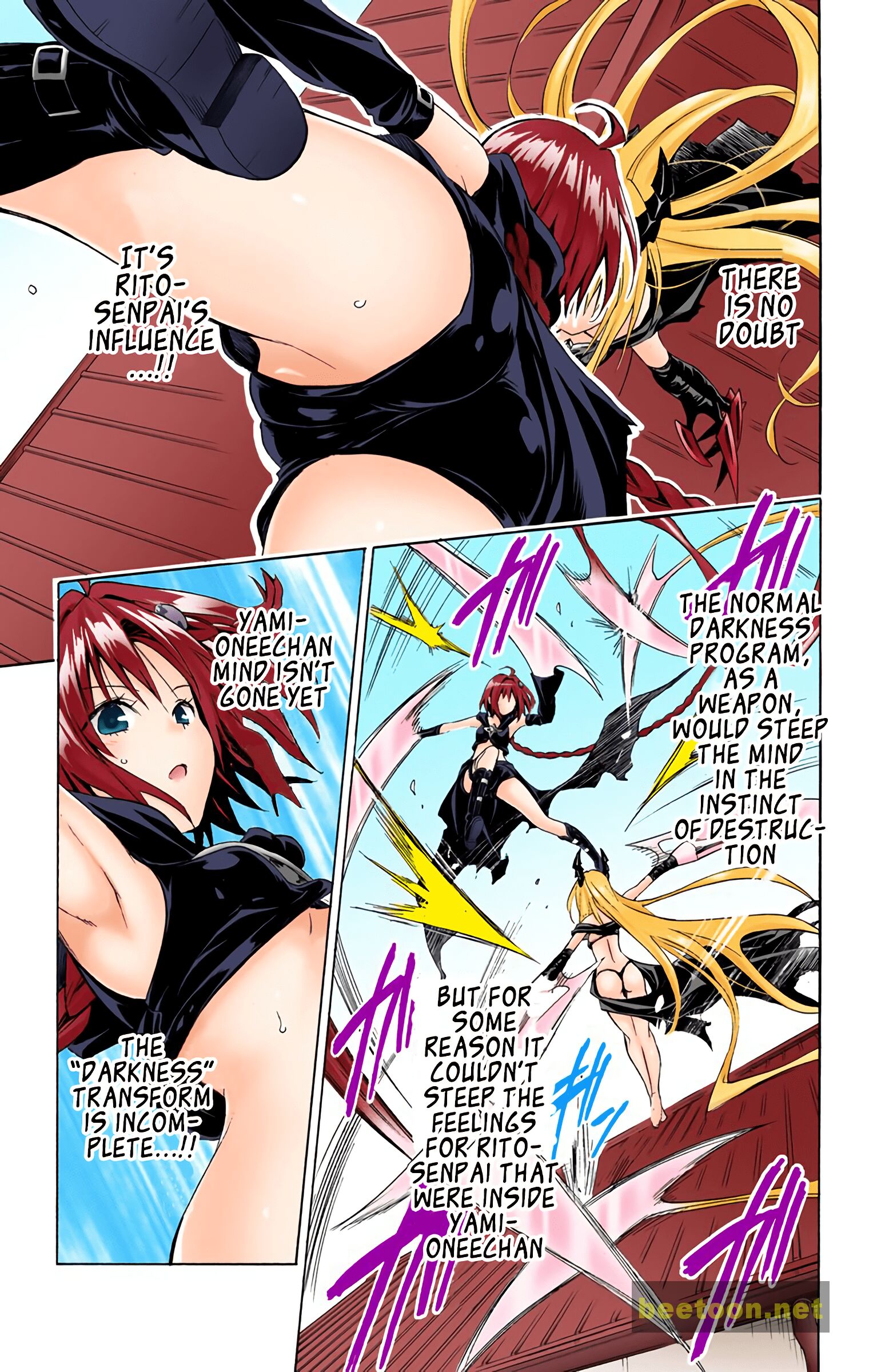 To LOVE-Ru Darkness - Full color Chapter 45 - HolyManga.Net