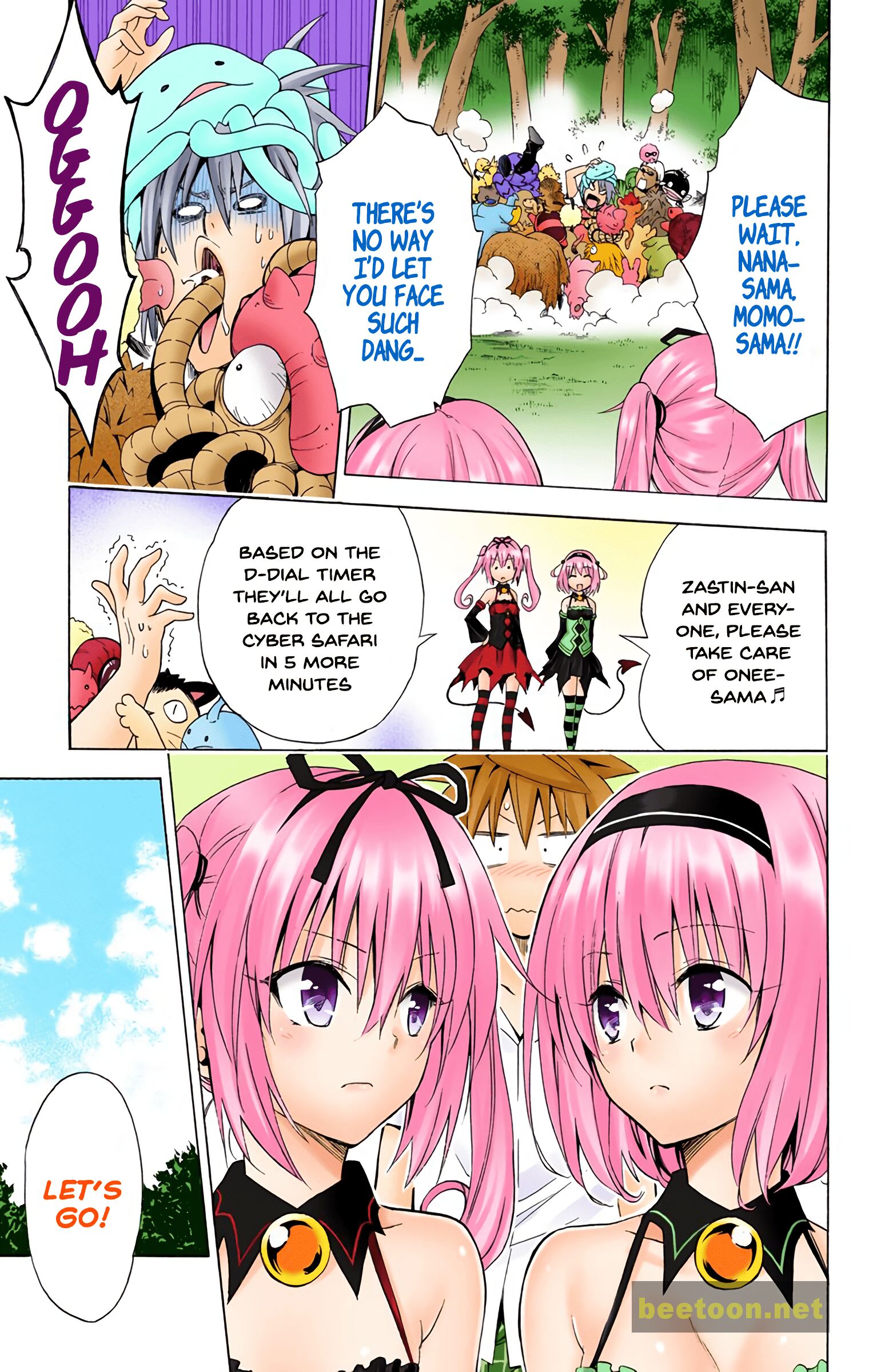To LOVE-Ru Darkness - Full color Chapter 45 - HolyManga.Net