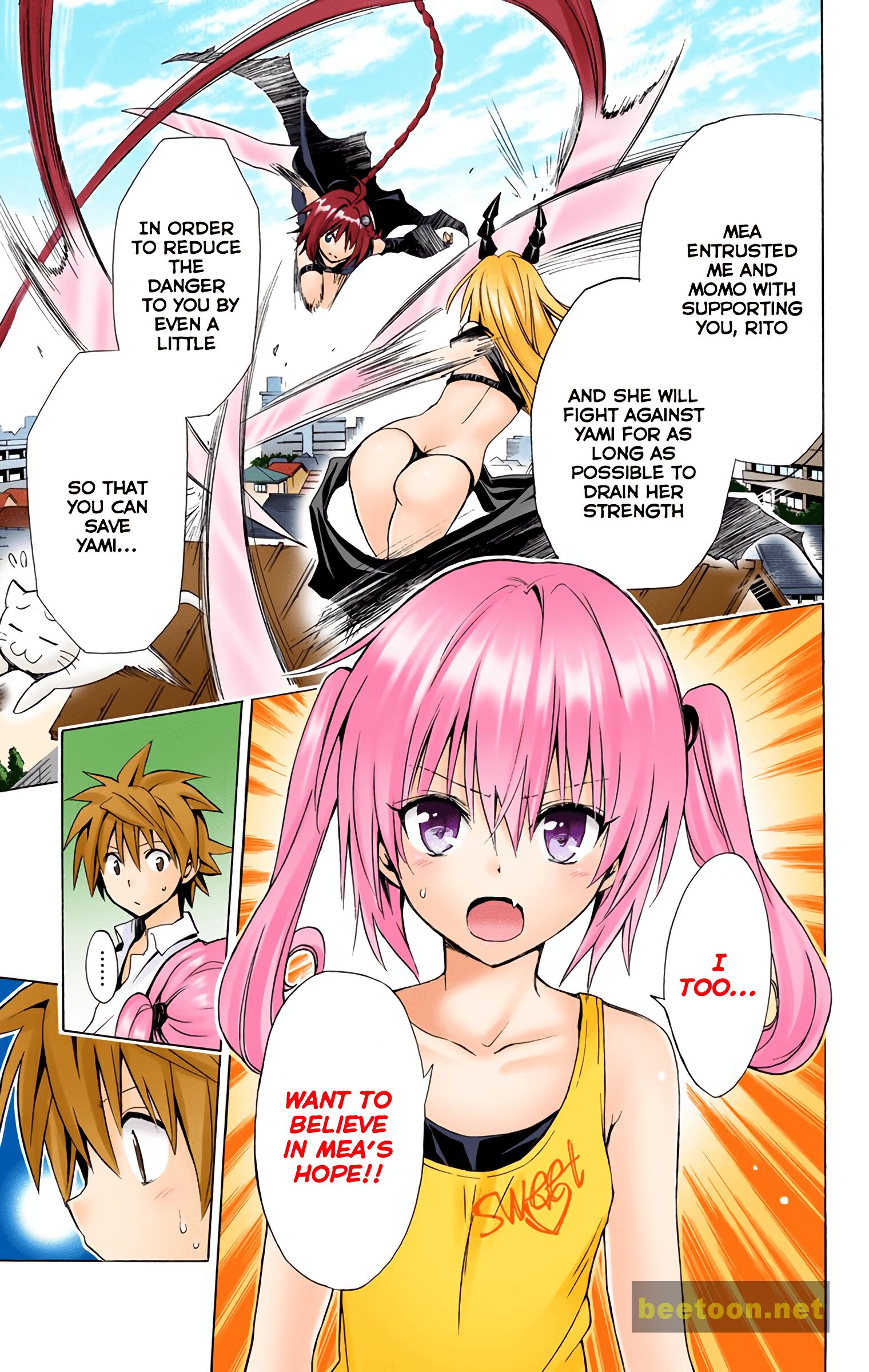 To LOVE-Ru Darkness - Full color Chapter 45 - HolyManga.Net
