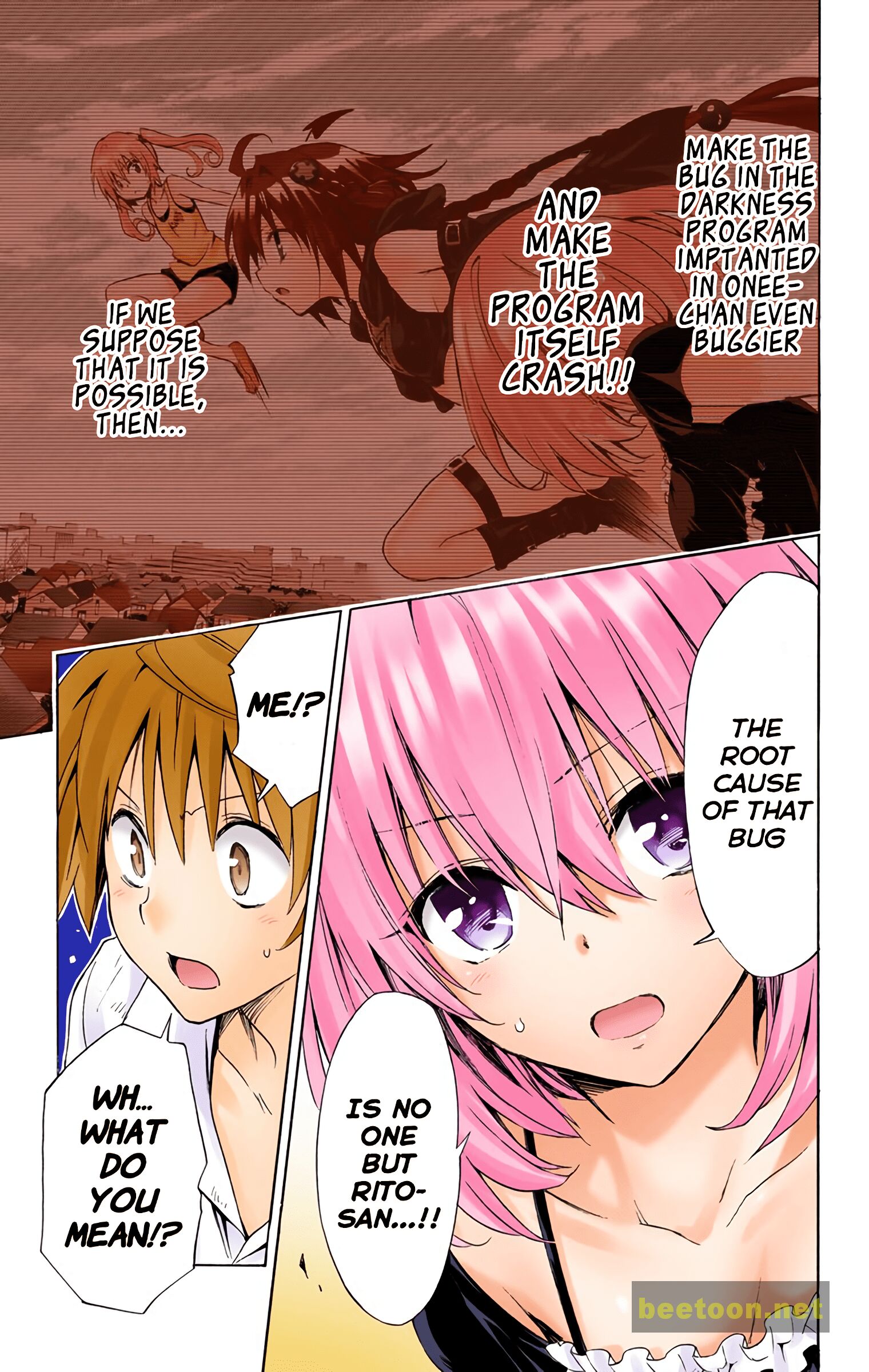 To LOVE-Ru Darkness - Full color Chapter 45 - HolyManga.Net