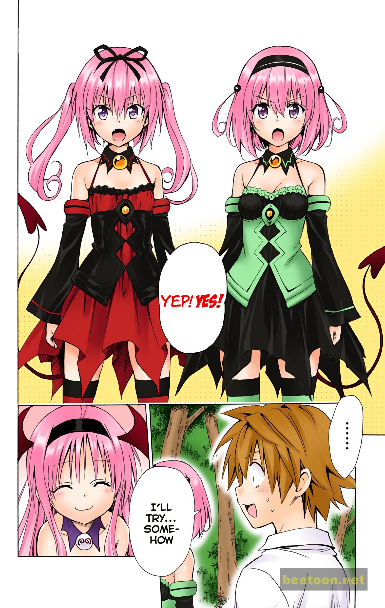 To LOVE-Ru Darkness - Full color Chapter 45 - HolyManga.Net