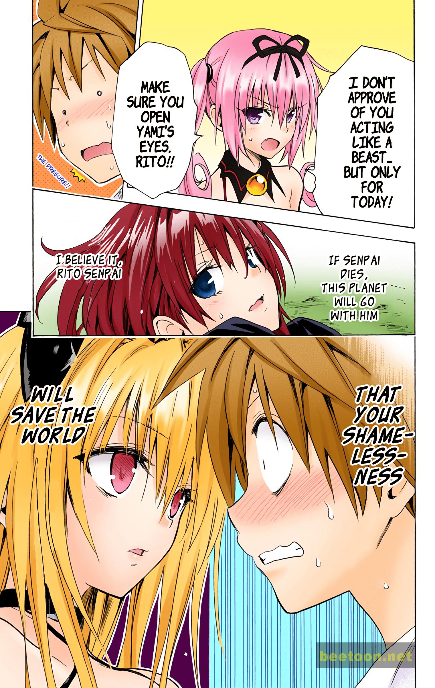 To LOVE-Ru Darkness - Full color Chapter 45 - HolyManga.Net