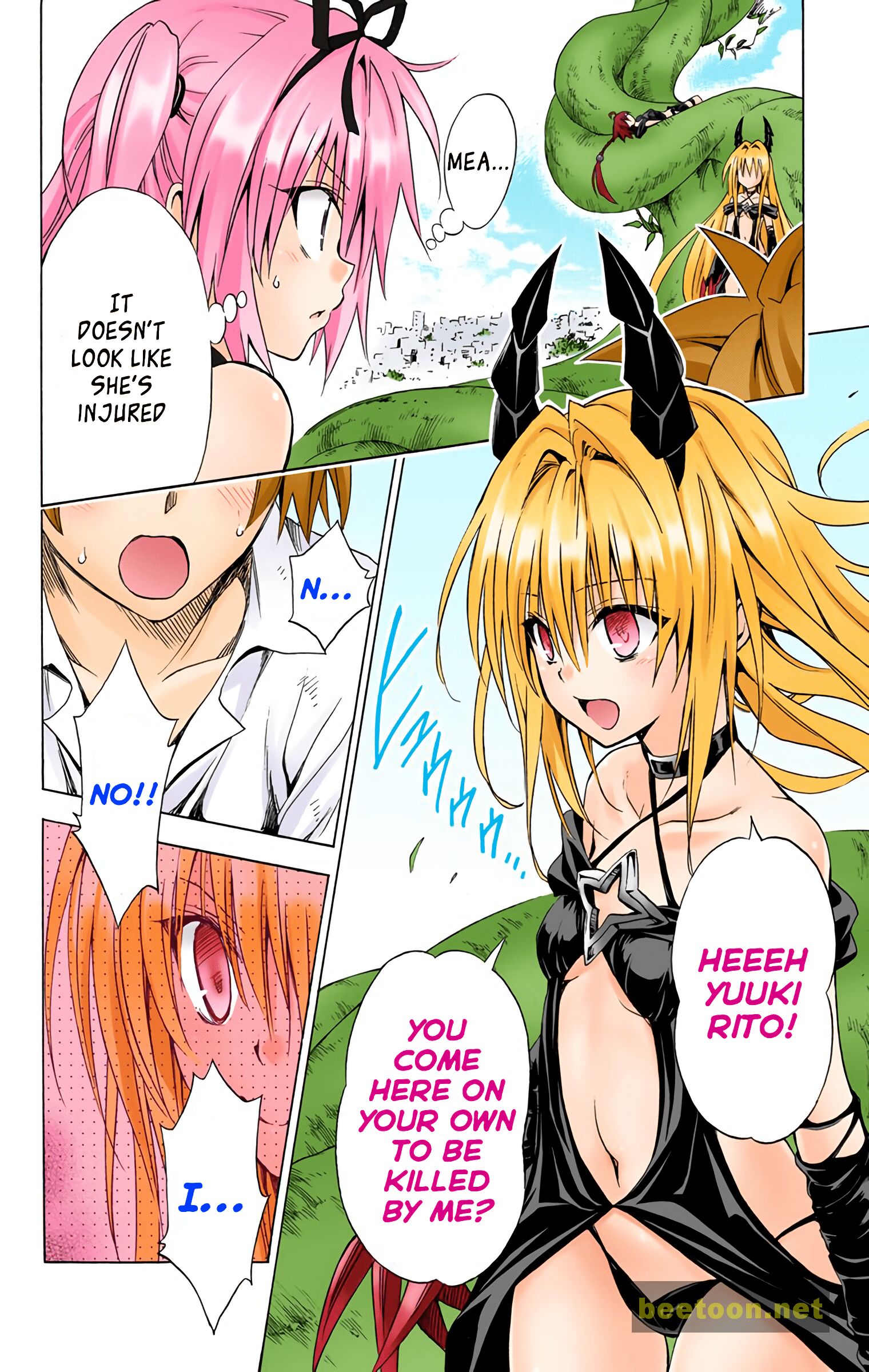To LOVE-Ru Darkness - Full color Chapter 45 - HolyManga.Net
