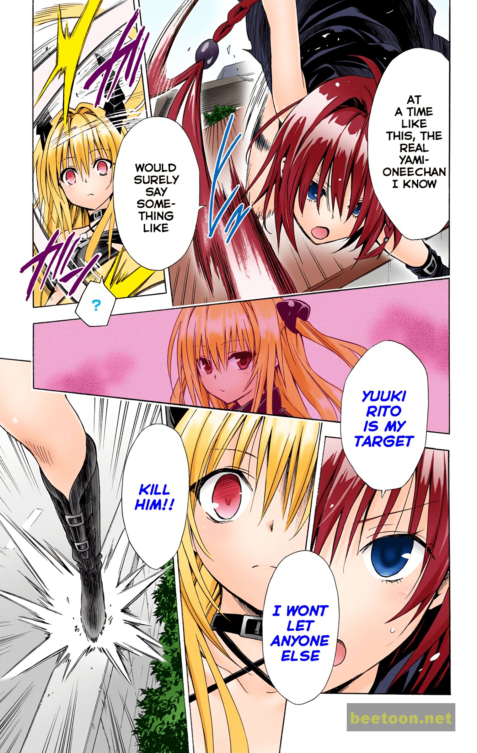 To LOVE-Ru Darkness - Full color Chapter 45 - HolyManga.Net
