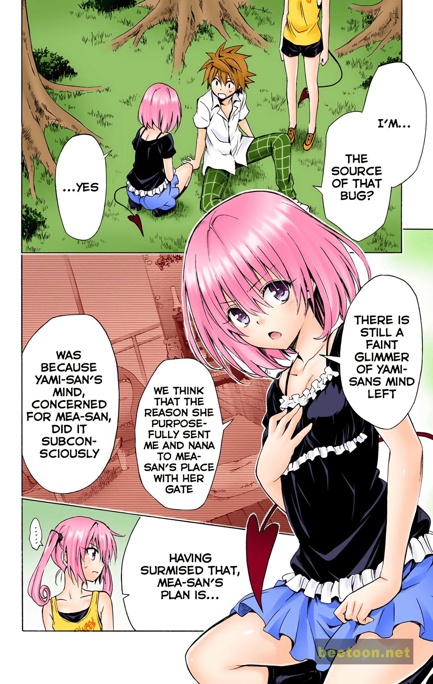 To LOVE-Ru Darkness - Full color Chapter 45 - HolyManga.Net