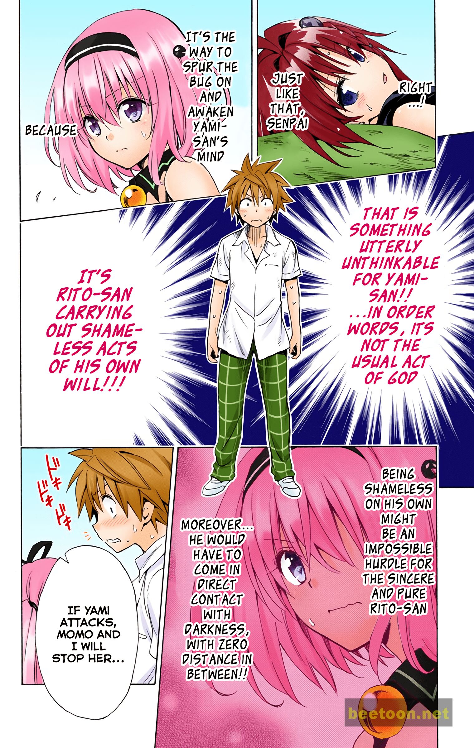 To LOVE-Ru Darkness - Full color Chapter 45 - HolyManga.Net