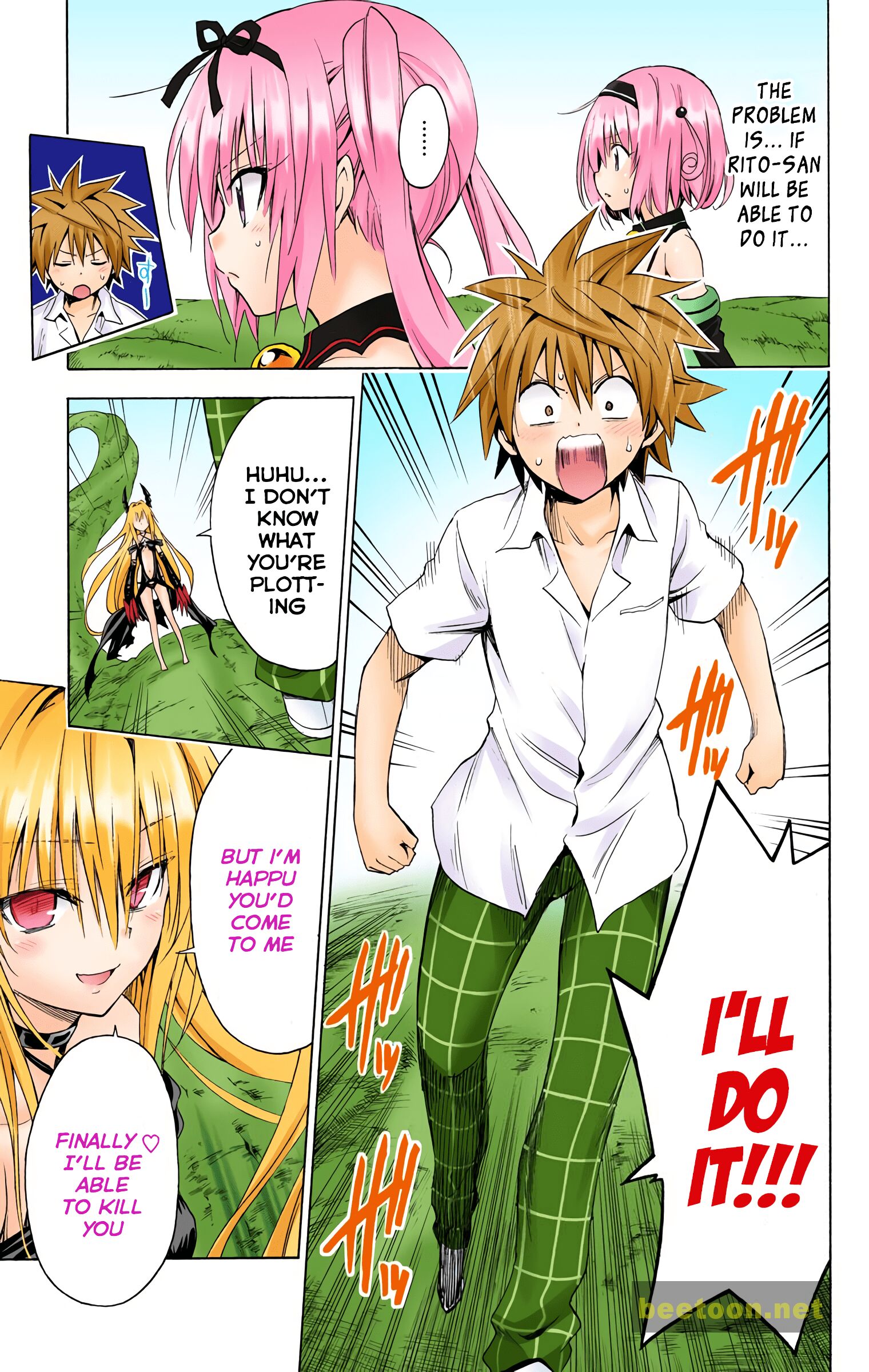 To LOVE-Ru Darkness - Full color Chapter 46 - HolyManga.Net