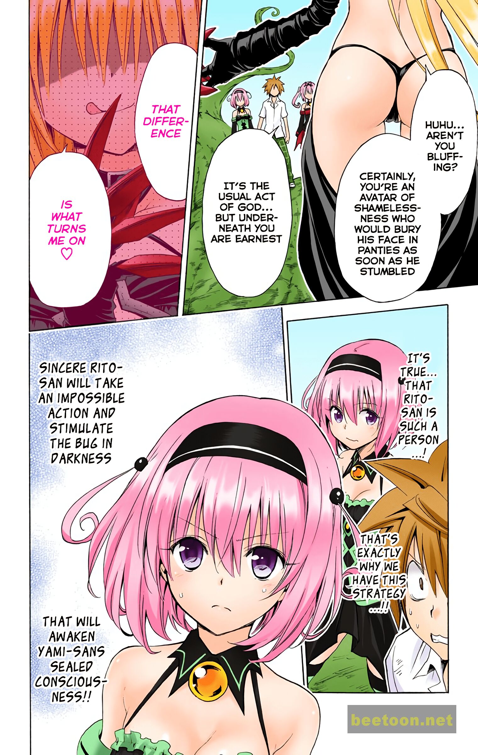 To LOVE-Ru Darkness - Full color Chapter 46 - HolyManga.Net