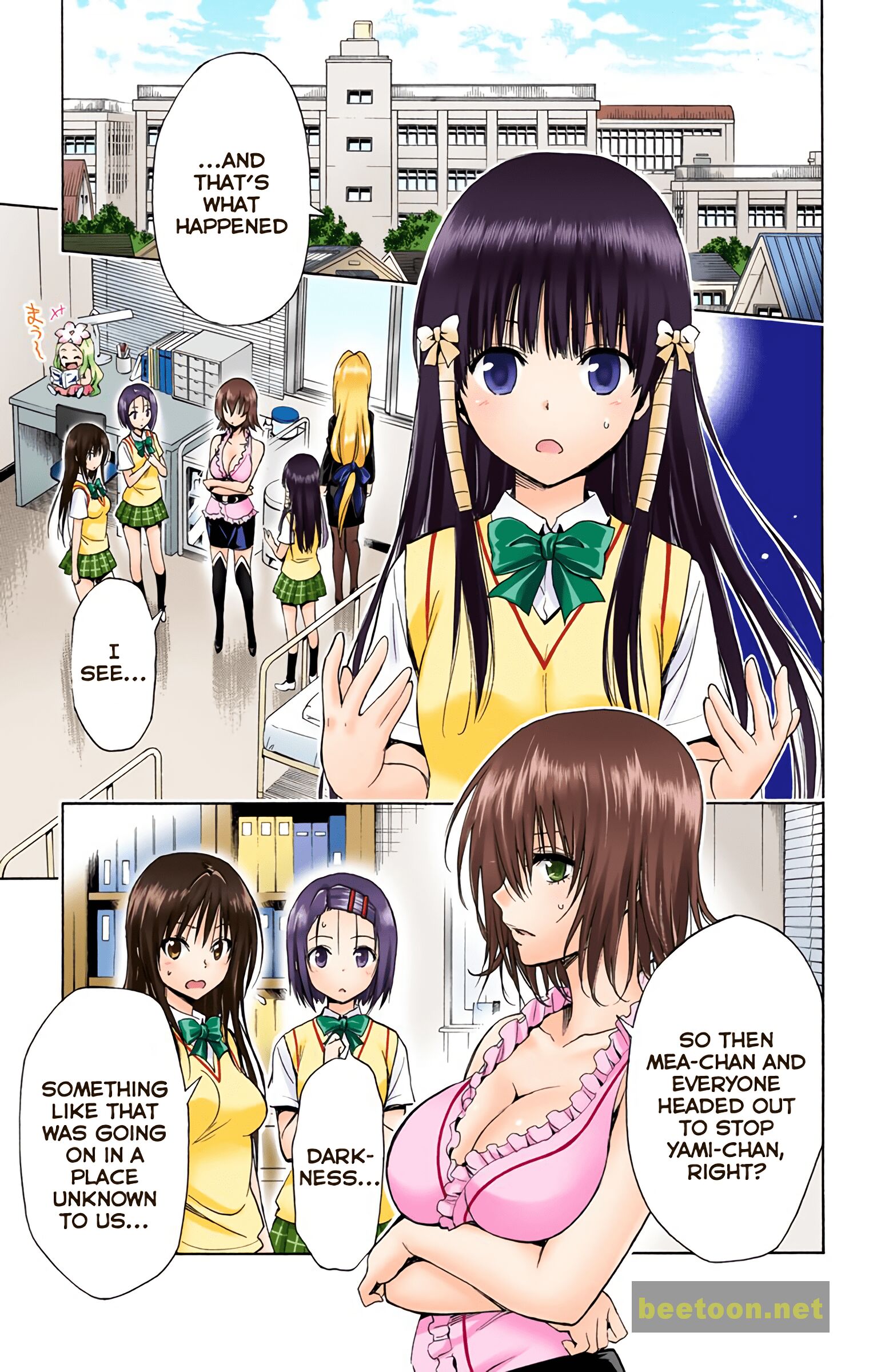 To LOVE-Ru Darkness - Full color Chapter 46 - HolyManga.Net