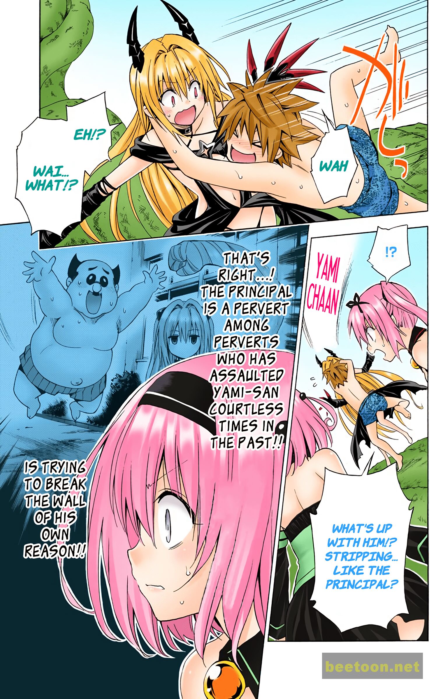 To LOVE-Ru Darkness - Full color Chapter 46 - HolyManga.Net