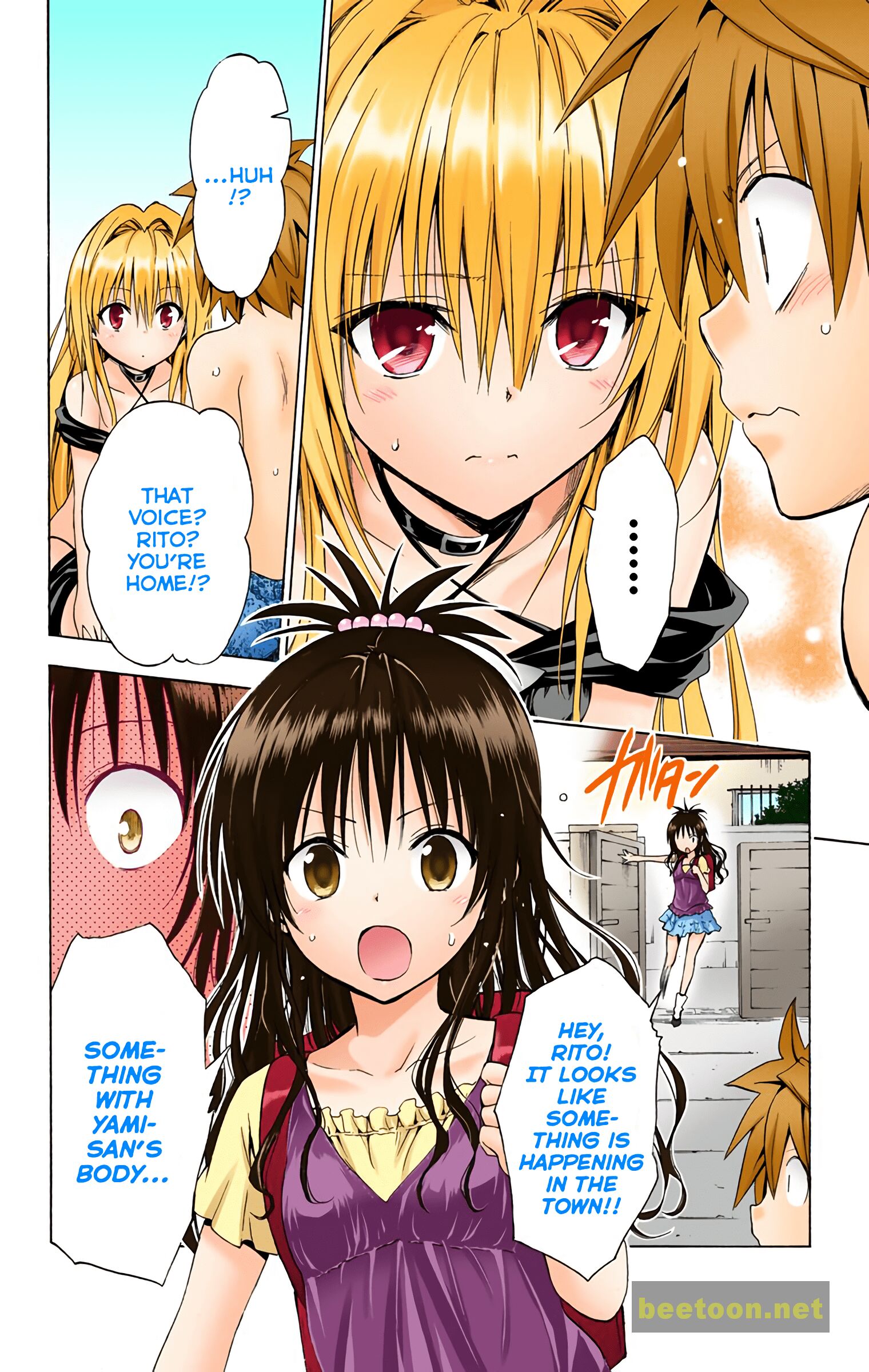 To LOVE-Ru Darkness - Full color Chapter 46 - HolyManga.Net