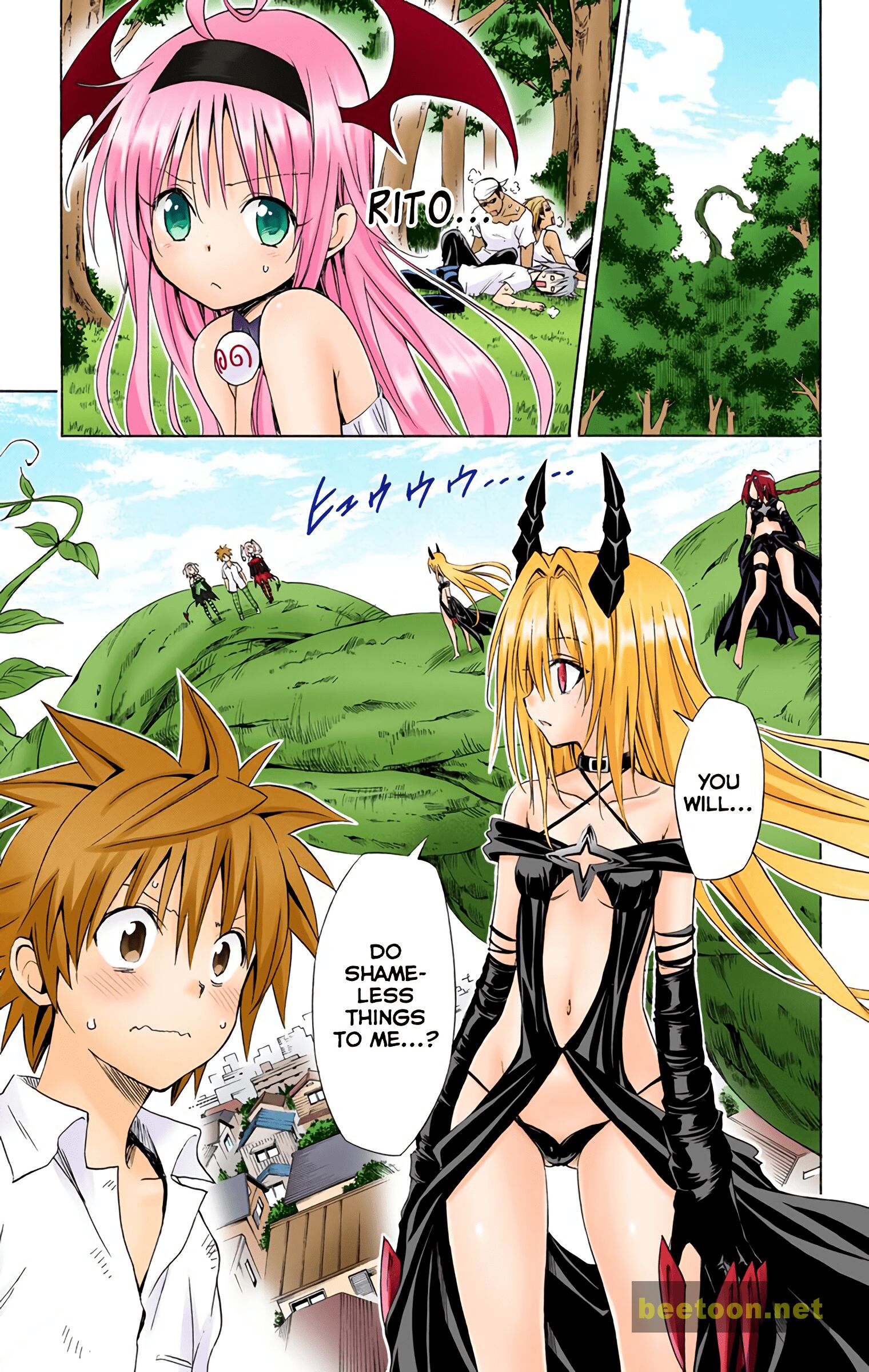 To LOVE-Ru Darkness - Full color Chapter 46 - HolyManga.Net