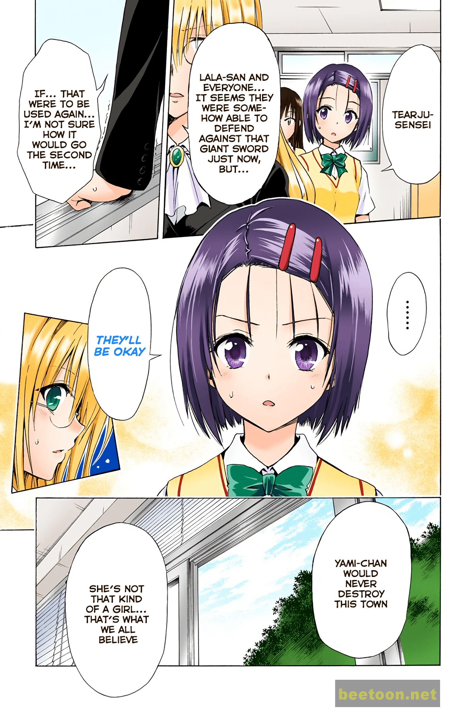To LOVE-Ru Darkness - Full color Chapter 46 - HolyManga.Net