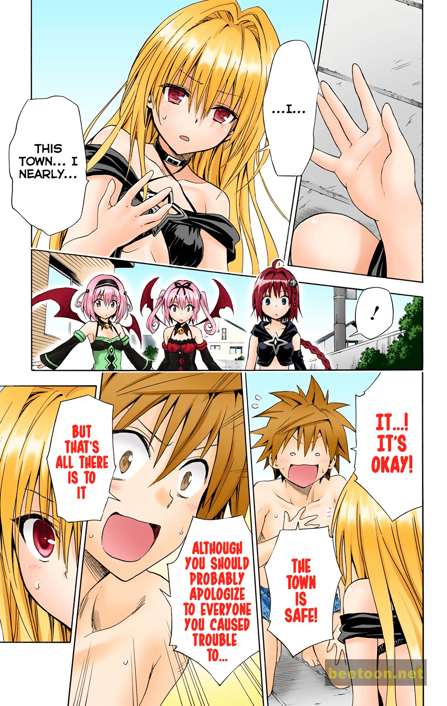 To LOVE-Ru Darkness - Full color Chapter 46 - HolyManga.Net