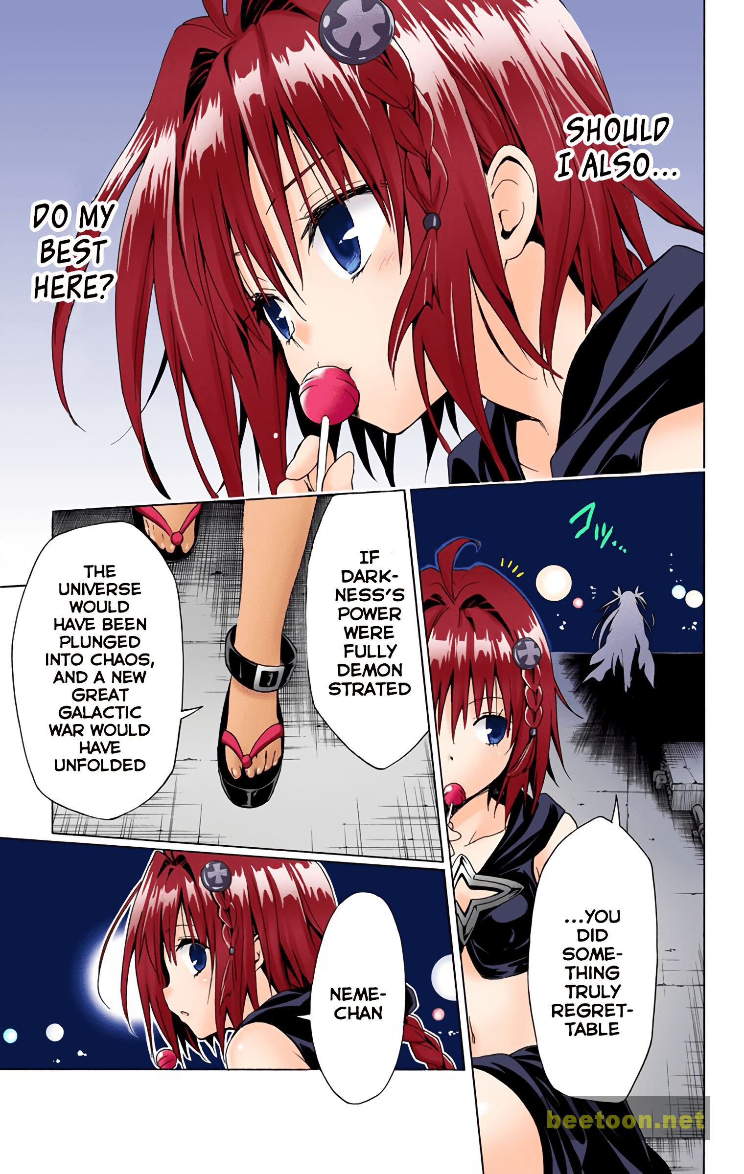To LOVE-Ru Darkness - Full color Chapter 47 - HolyManga.Net