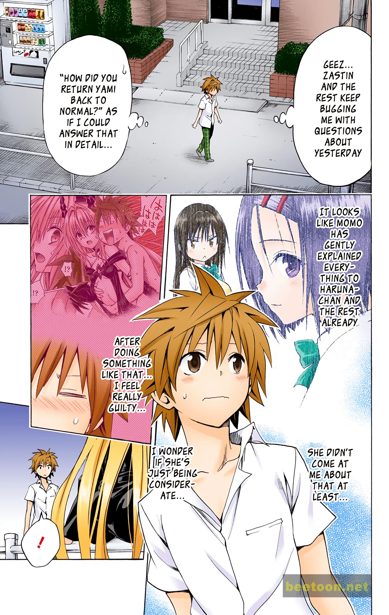 To LOVE-Ru Darkness - Full color Chapter 47 - HolyManga.Net