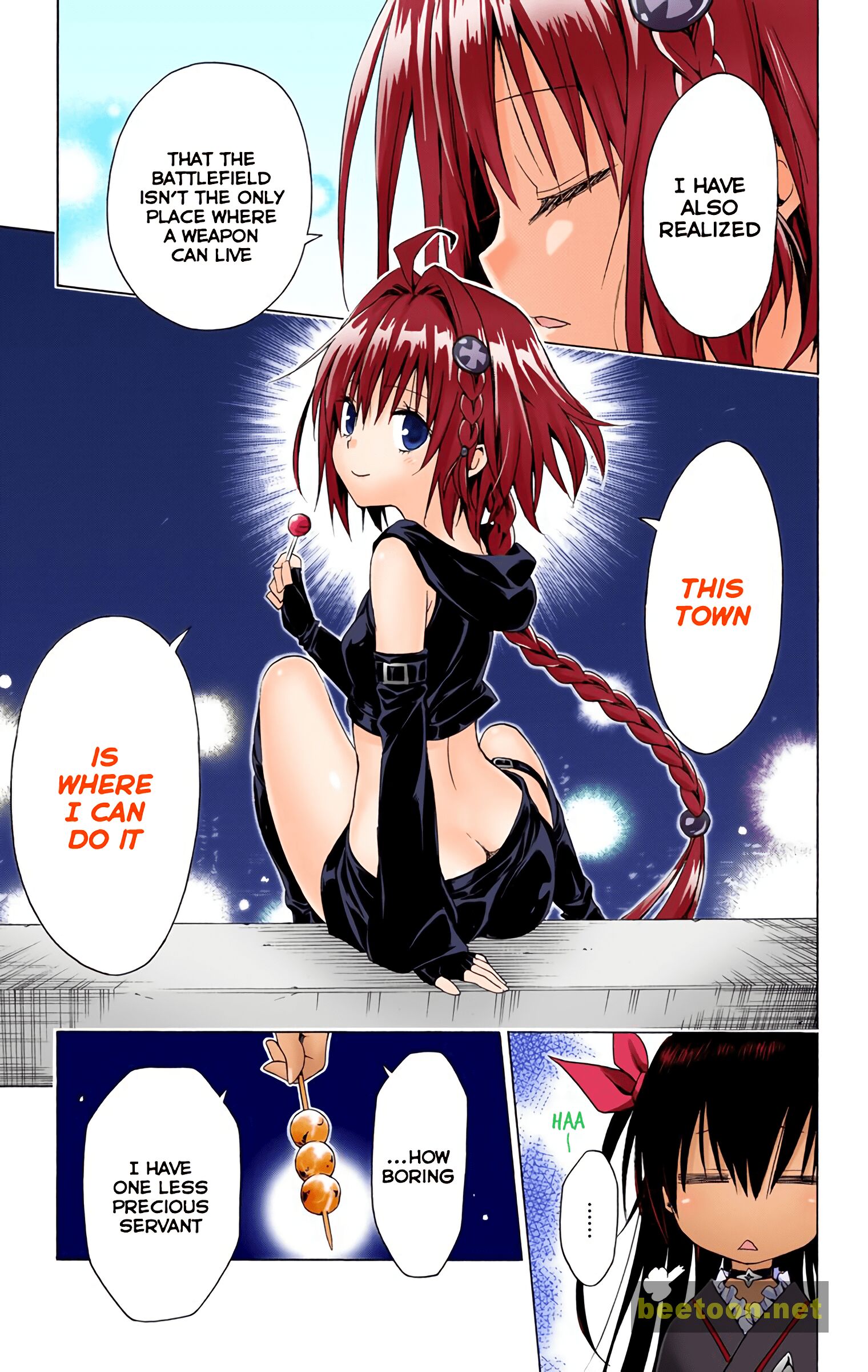 To LOVE-Ru Darkness - Full color Chapter 47 - HolyManga.Net