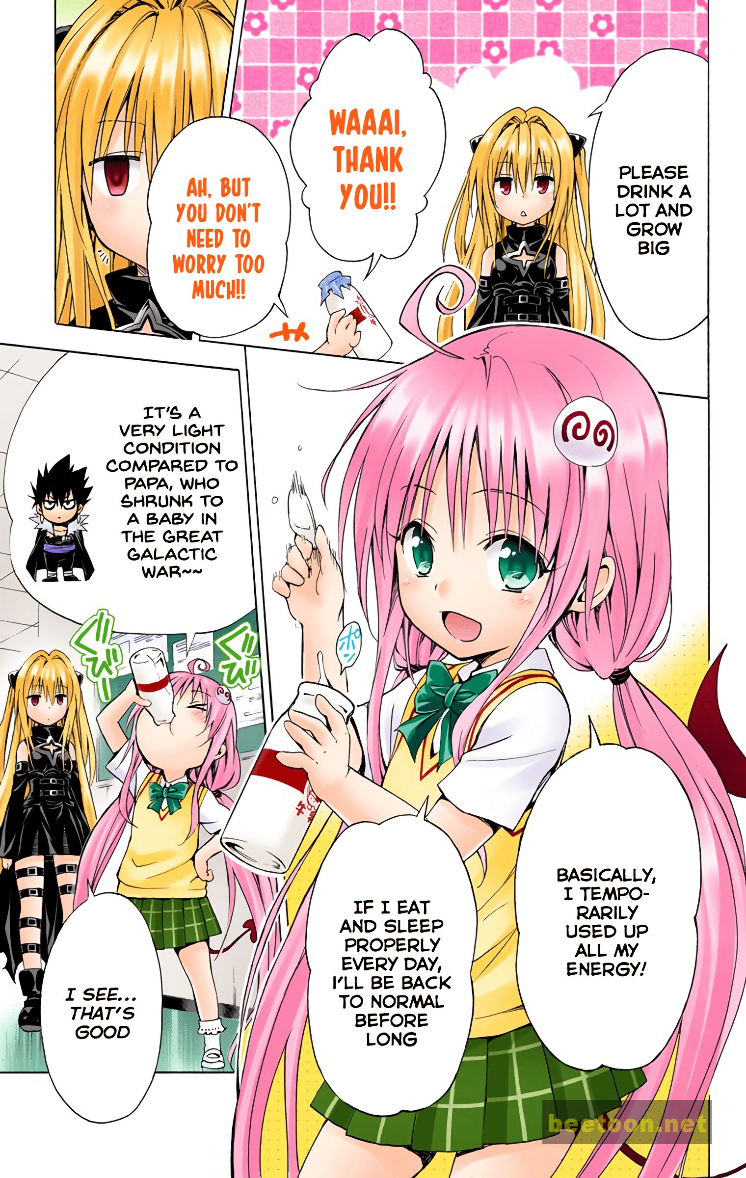 To LOVE-Ru Darkness - Full color Chapter 47 - HolyManga.Net