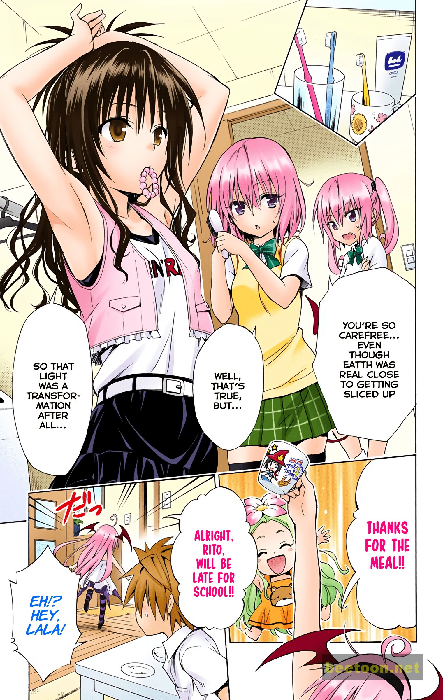 To LOVE-Ru Darkness - Full color Chapter 47 - HolyManga.Net