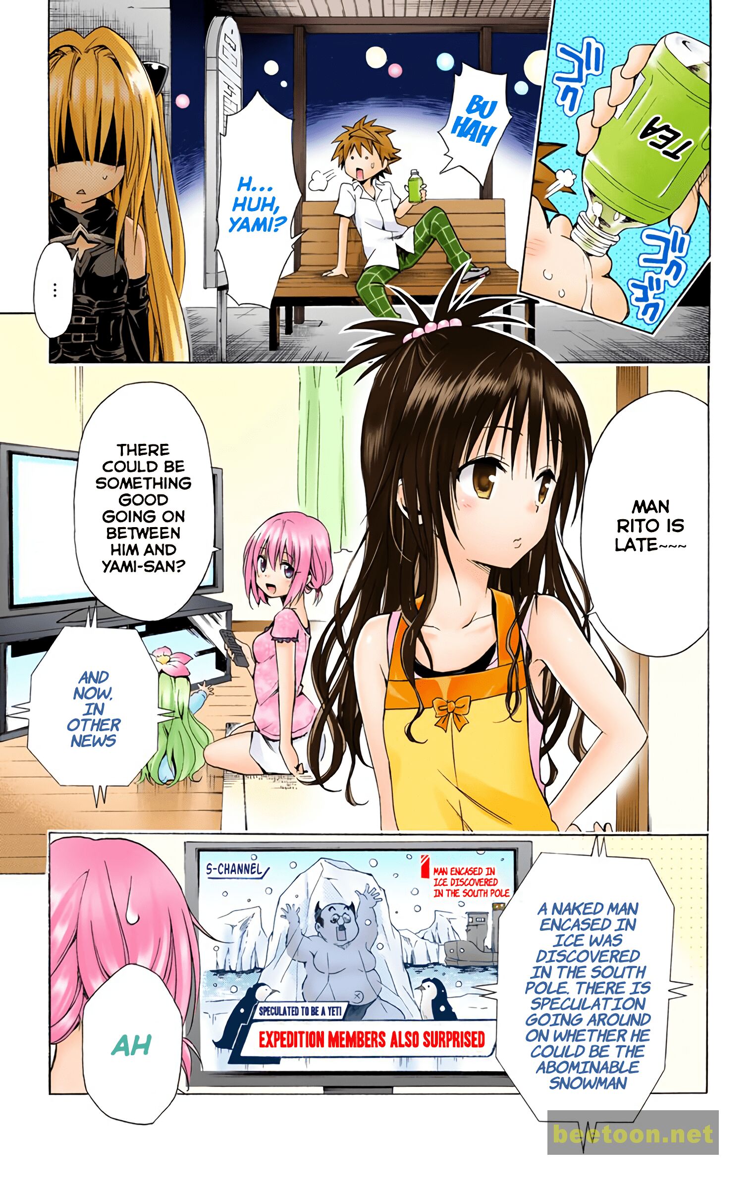 To LOVE-Ru Darkness - Full color Chapter 47 - HolyManga.Net
