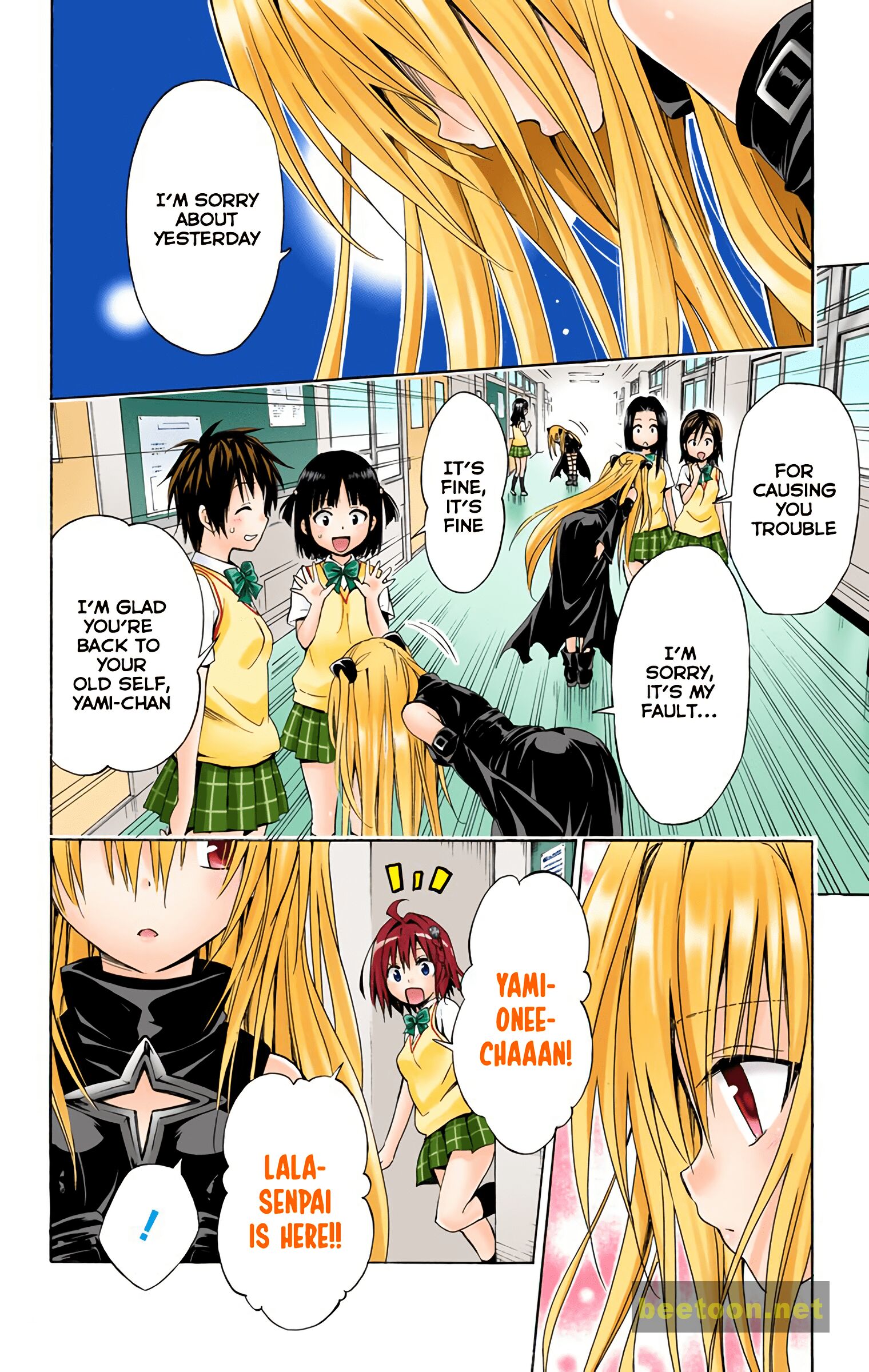 To LOVE-Ru Darkness - Full color Chapter 47 - HolyManga.Net