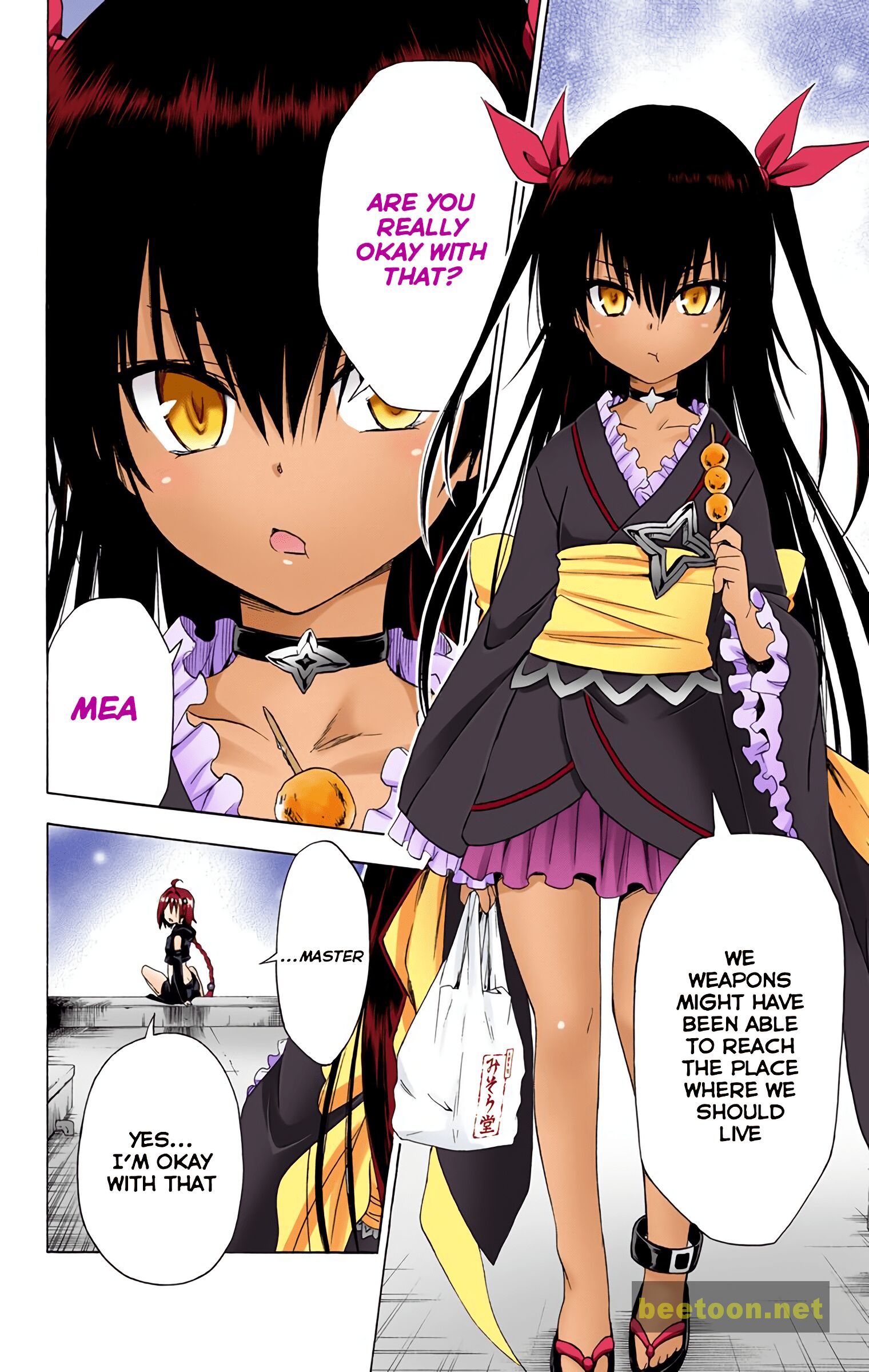 To LOVE-Ru Darkness - Full color Chapter 47 - HolyManga.Net