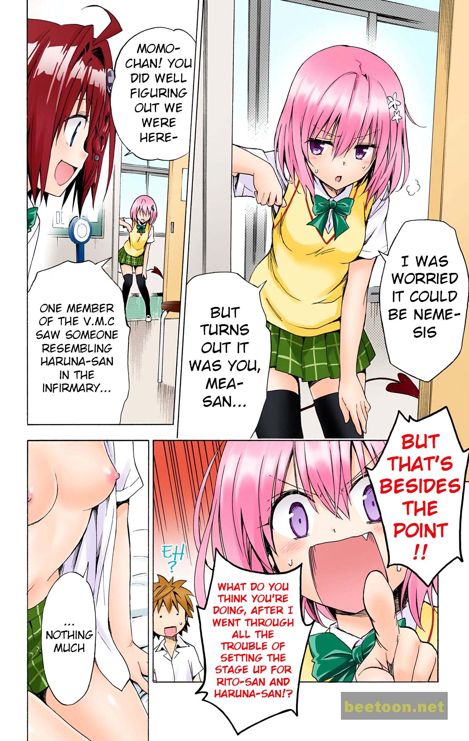 To LOVE-Ru Darkness - Full color Chapter 48 - HolyManga.Net