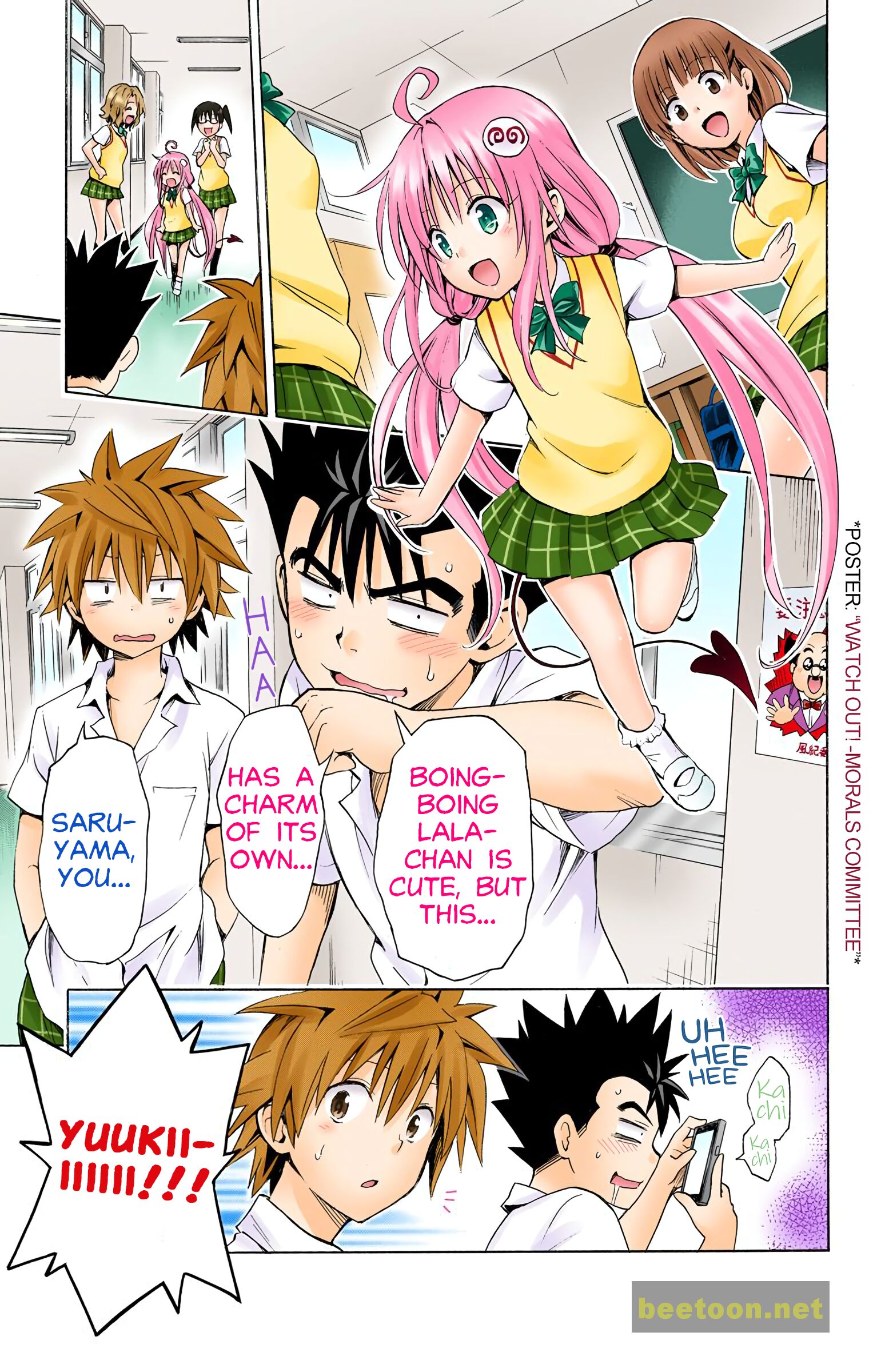 To LOVE-Ru Darkness - Full color Chapter 48 - HolyManga.Net