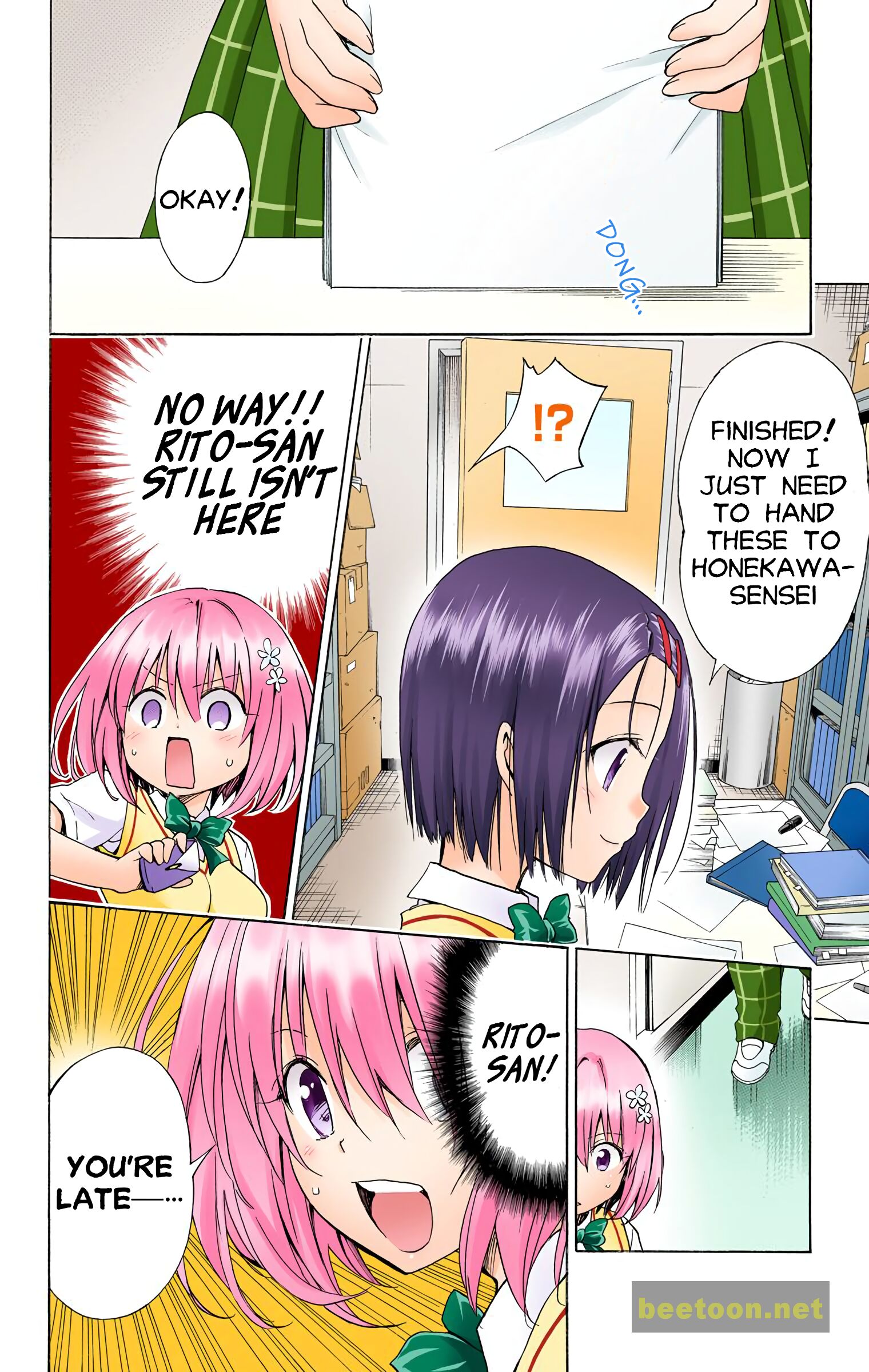 To LOVE-Ru Darkness - Full color Chapter 48 - HolyManga.Net