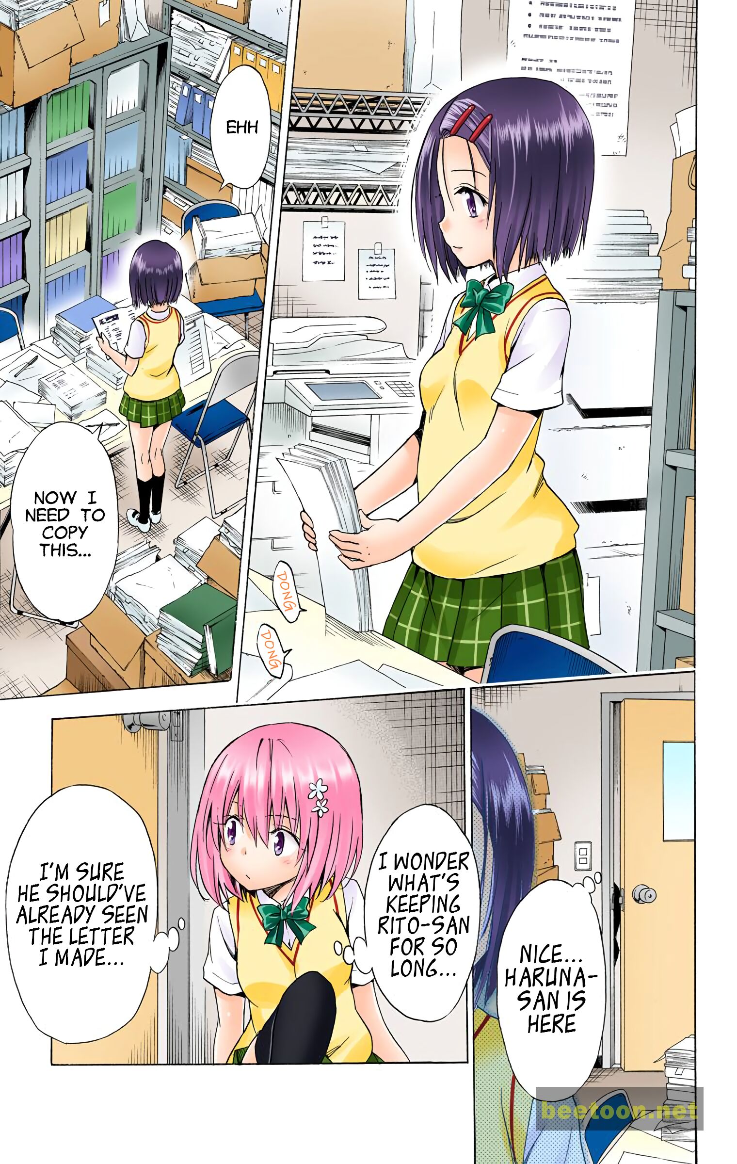 To LOVE-Ru Darkness - Full color Chapter 48 - HolyManga.Net