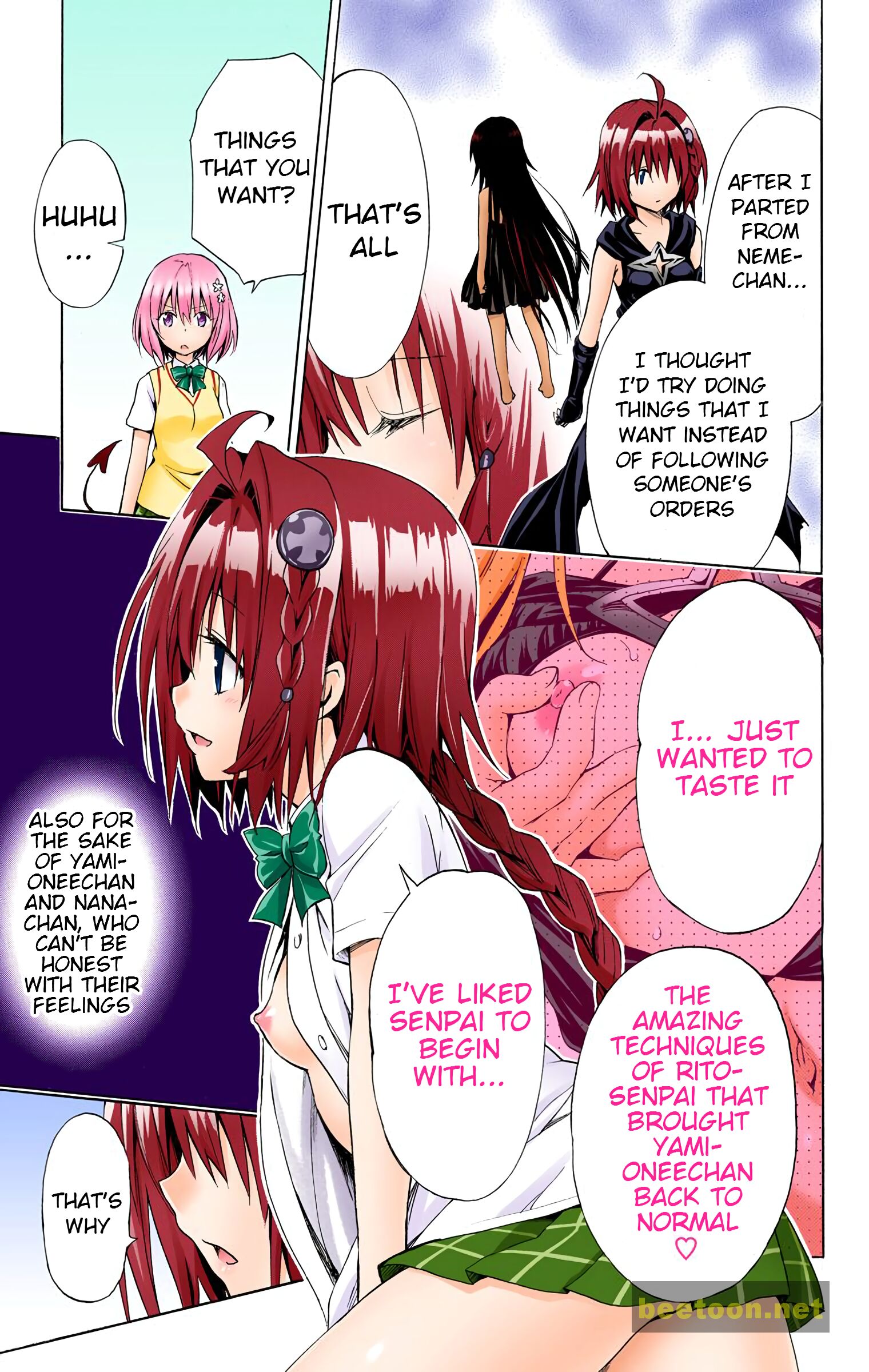 To LOVE-Ru Darkness - Full color Chapter 48 - HolyManga.Net