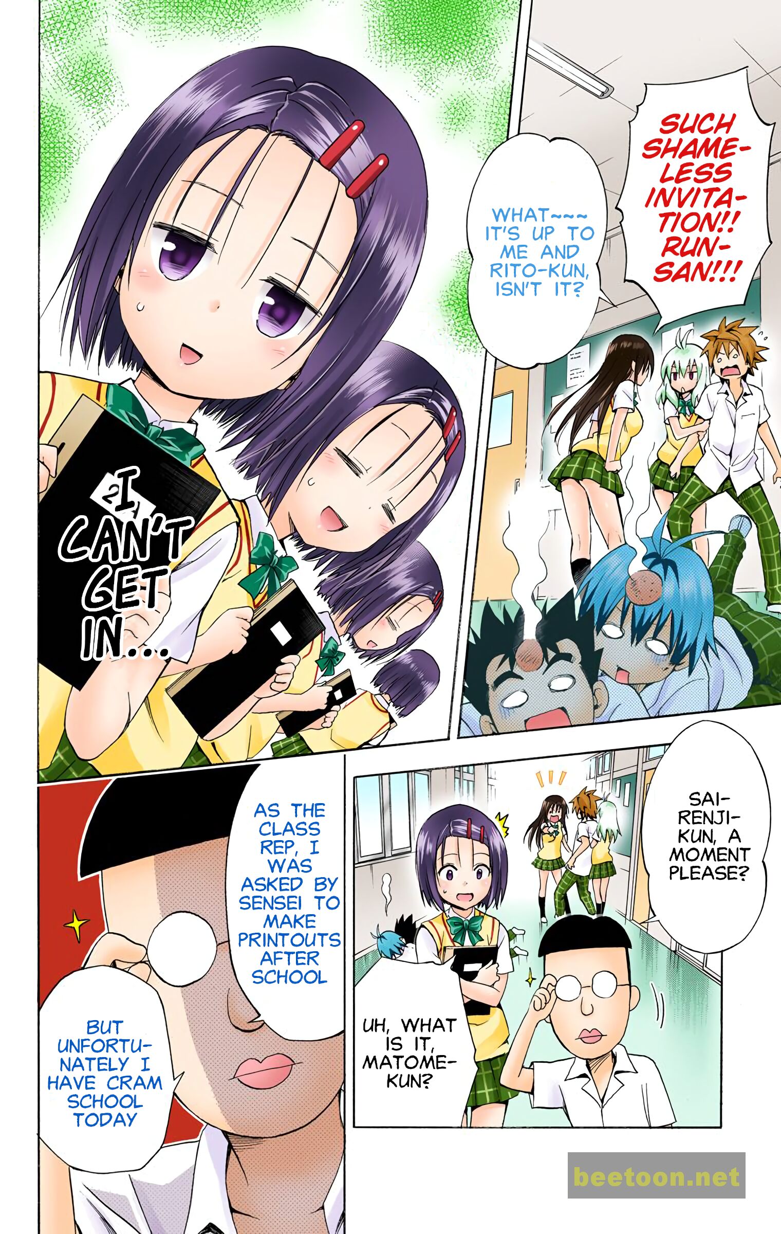 To LOVE-Ru Darkness - Full color Chapter 48 - HolyManga.Net