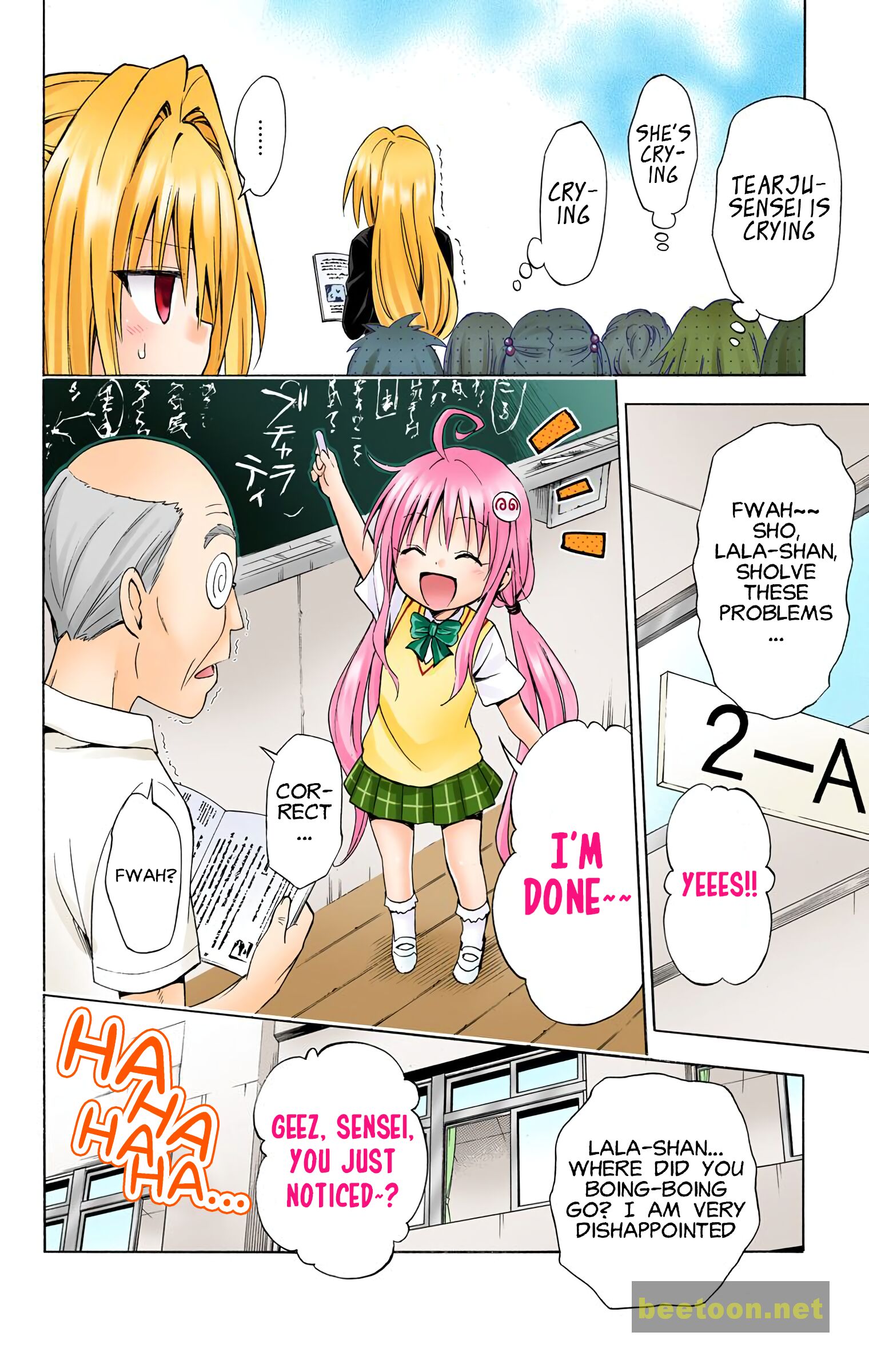 To LOVE-Ru Darkness - Full color Chapter 48 - HolyManga.Net