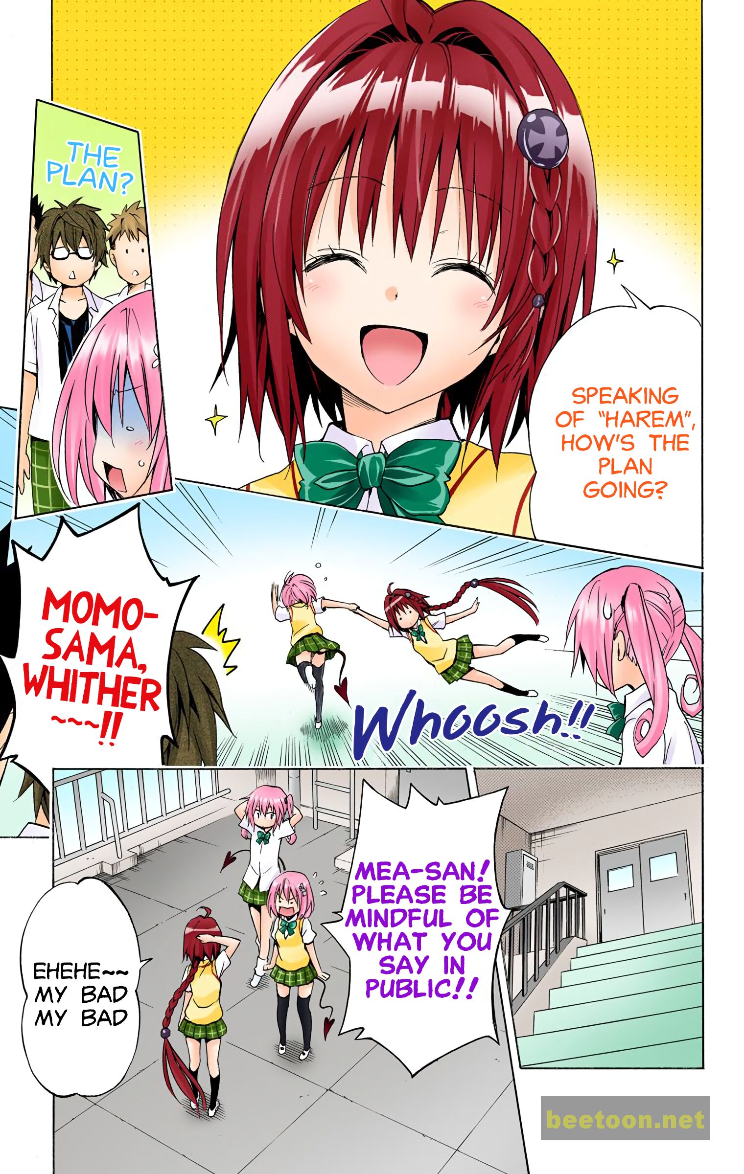 To LOVE-Ru Darkness - Full color Chapter 48 - HolyManga.Net