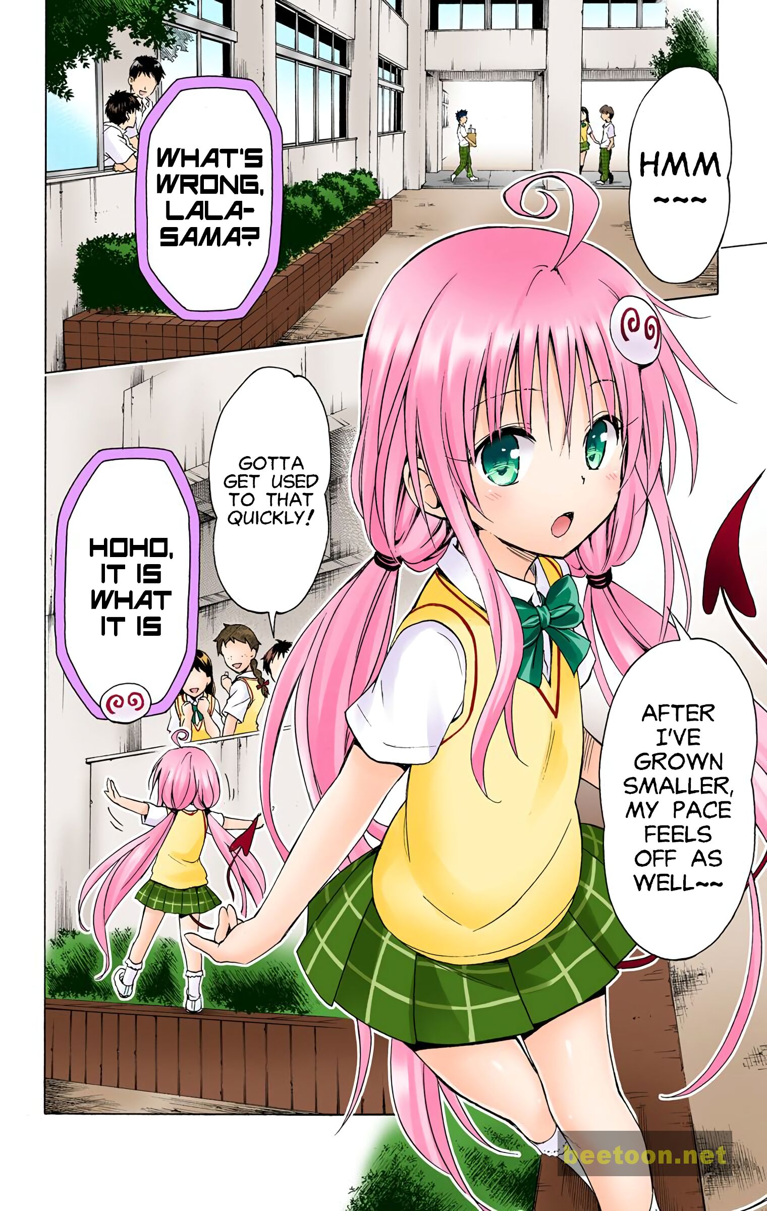 To LOVE-Ru Darkness - Full color Chapter 48 - HolyManga.Net