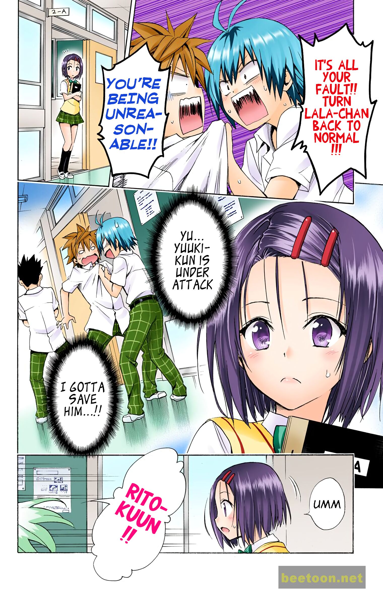 To LOVE-Ru Darkness - Full color Chapter 48 - HolyManga.Net
