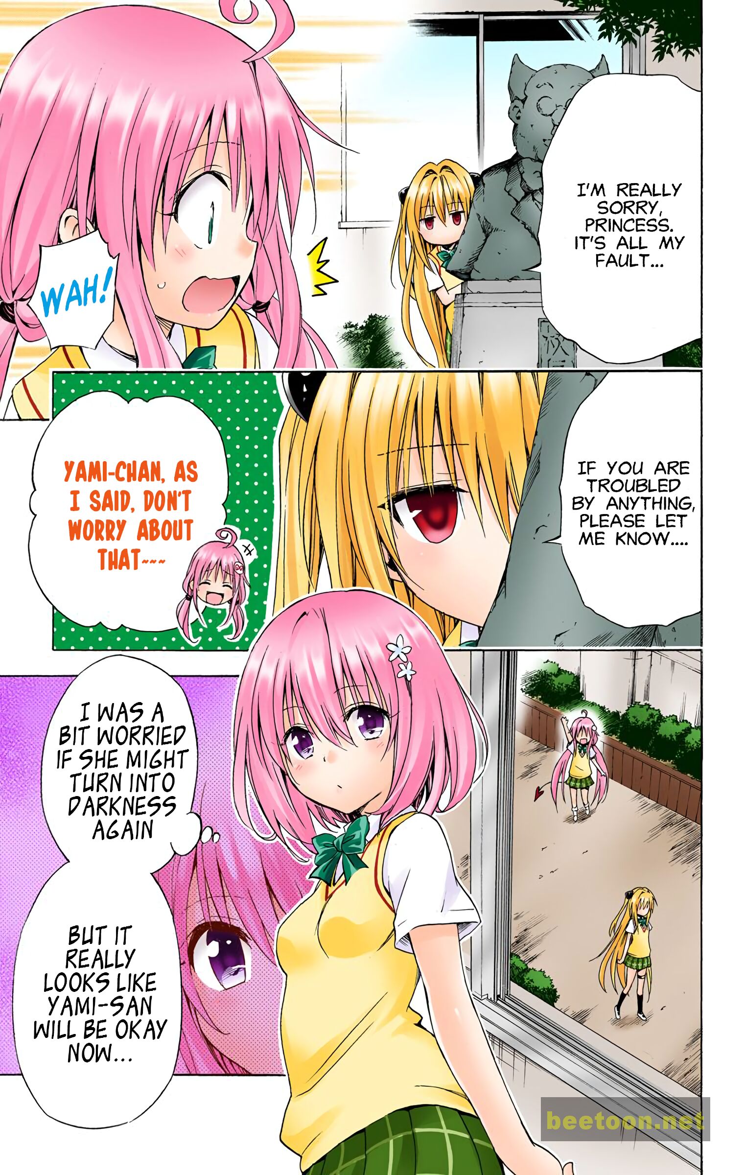 To LOVE-Ru Darkness - Full color Chapter 48 - HolyManga.Net