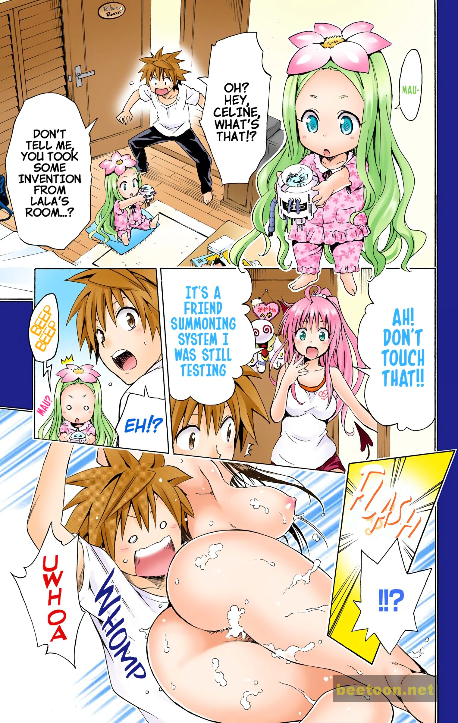 To LOVE-Ru Darkness - Full color Chapter 48.1 - HolyManga.Net